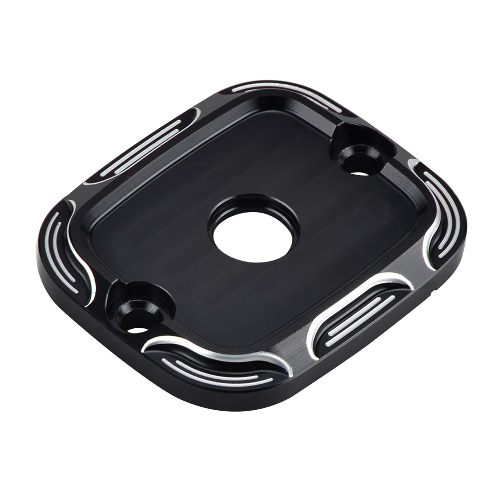 Harley davidson front brake master cylinder cover black on sale