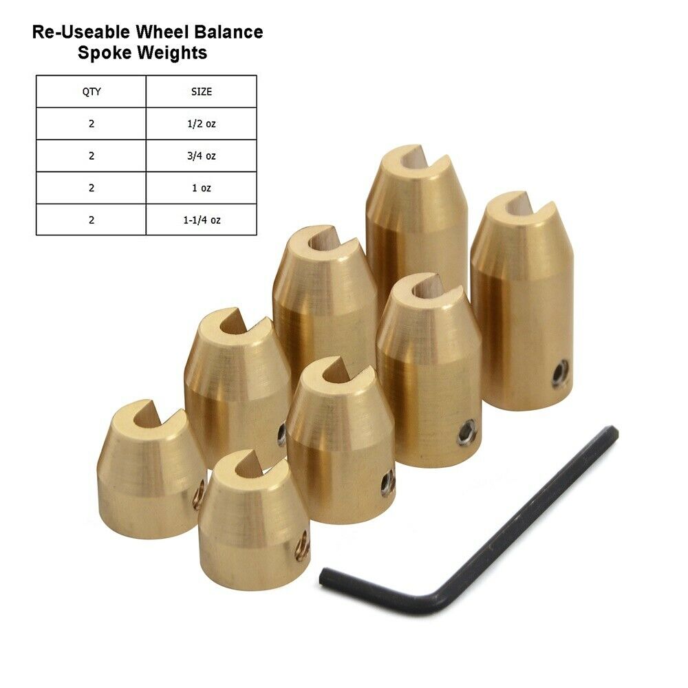 Bicycle wheel hotsell balancing weights