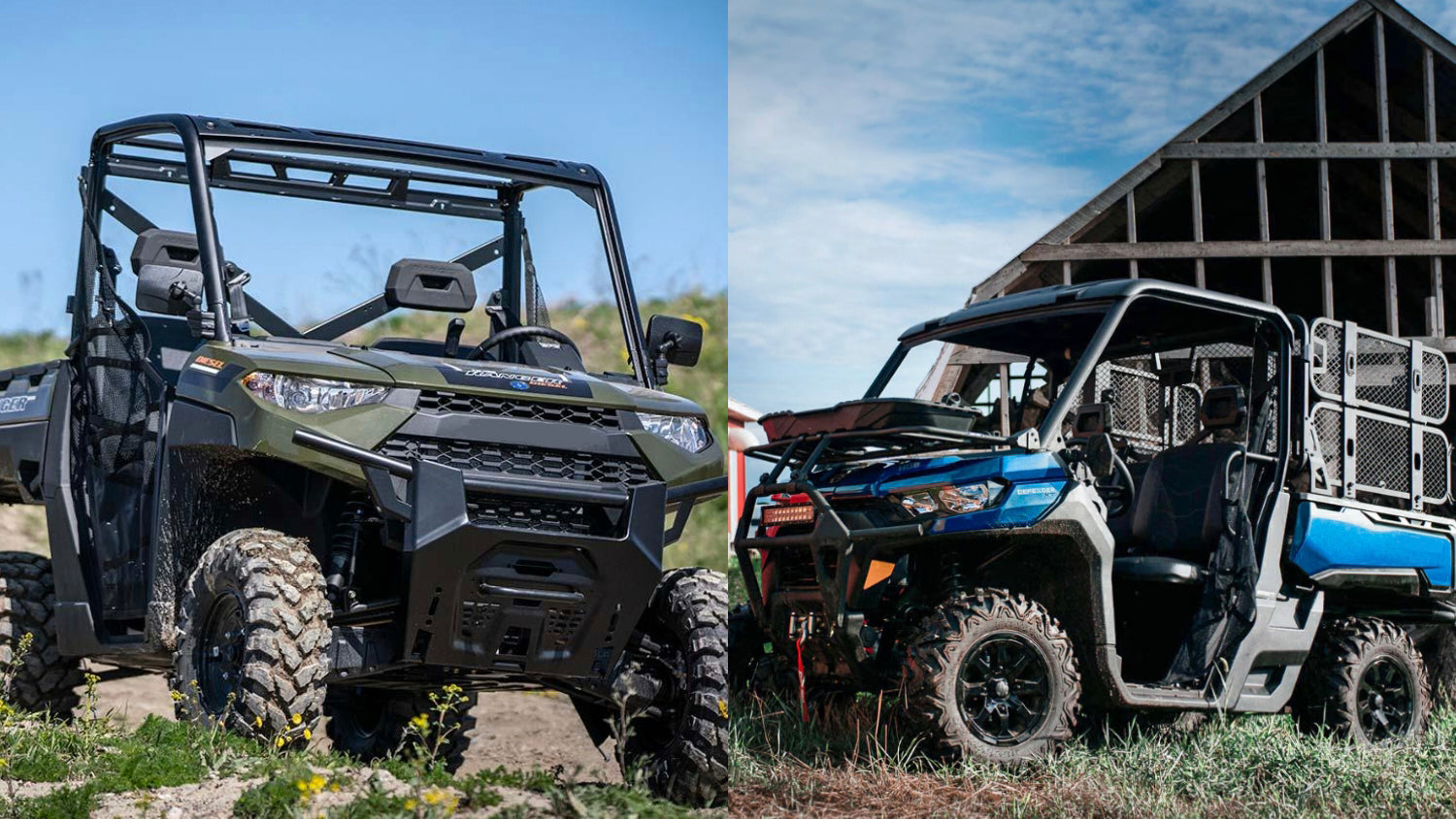 Can-Am Defender HD10 vs. Polaris Ranger XP 1000: The Ultimate UTV Showdown