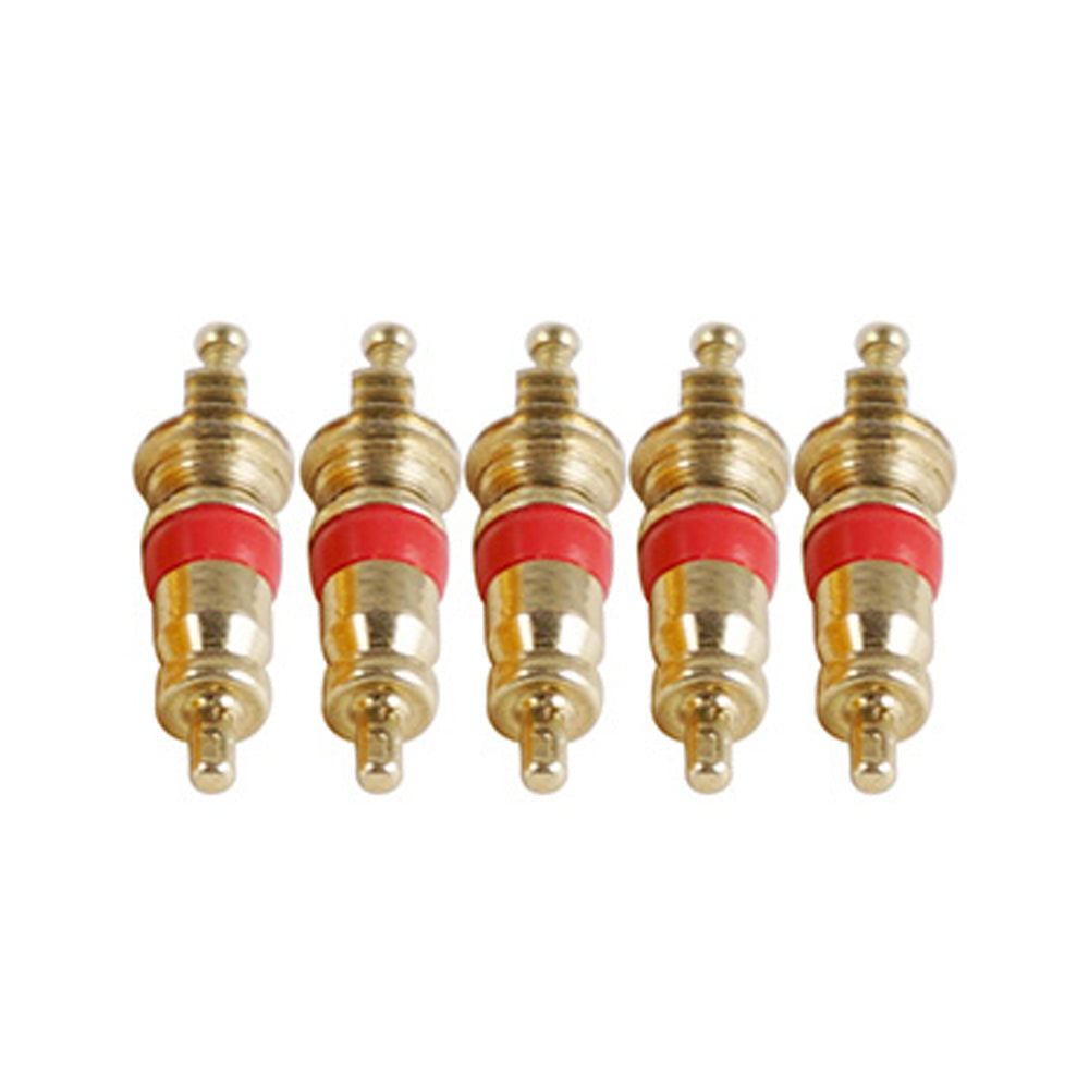 10pcs Pure Copper Shock Valve Cores 30-500 PSI Universal For Motorcycle ATV Car