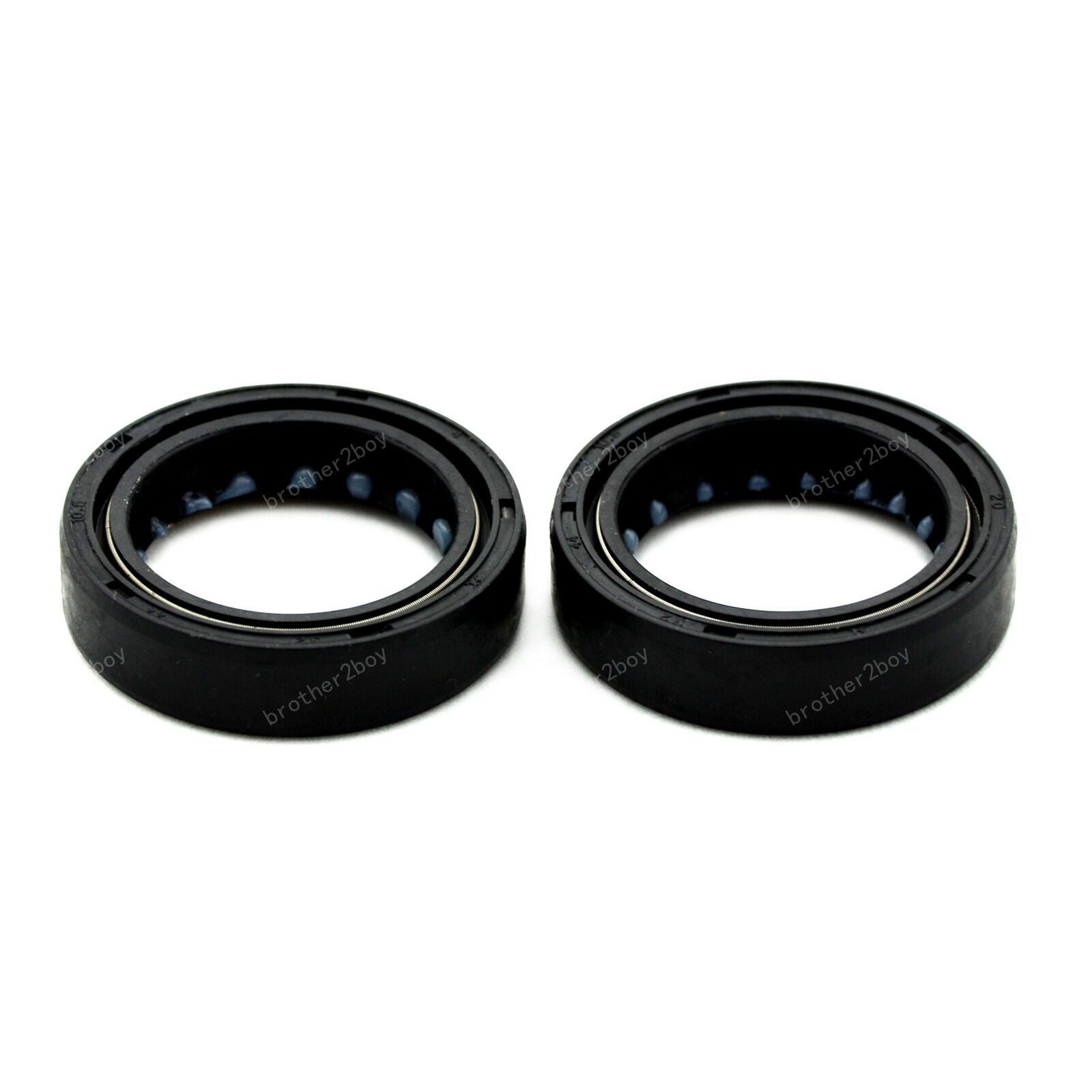 2 x Fork oil seals For Kawasaki KD175 Suzuki GN125 Yamaha XT12 YZ100