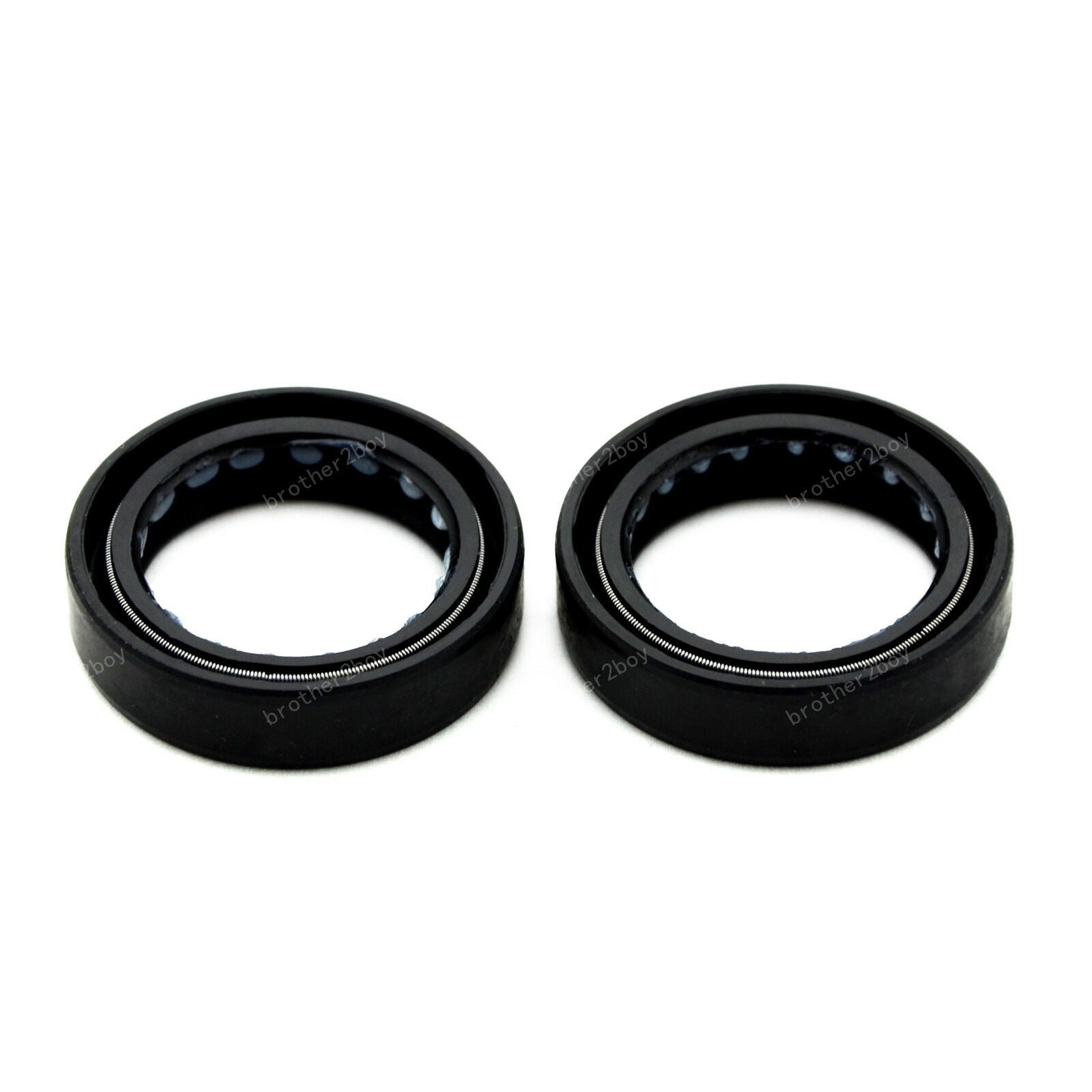 2 x Fork oil seals For Kawasaki KD175 Suzuki GN125 Yamaha XT12 YZ100