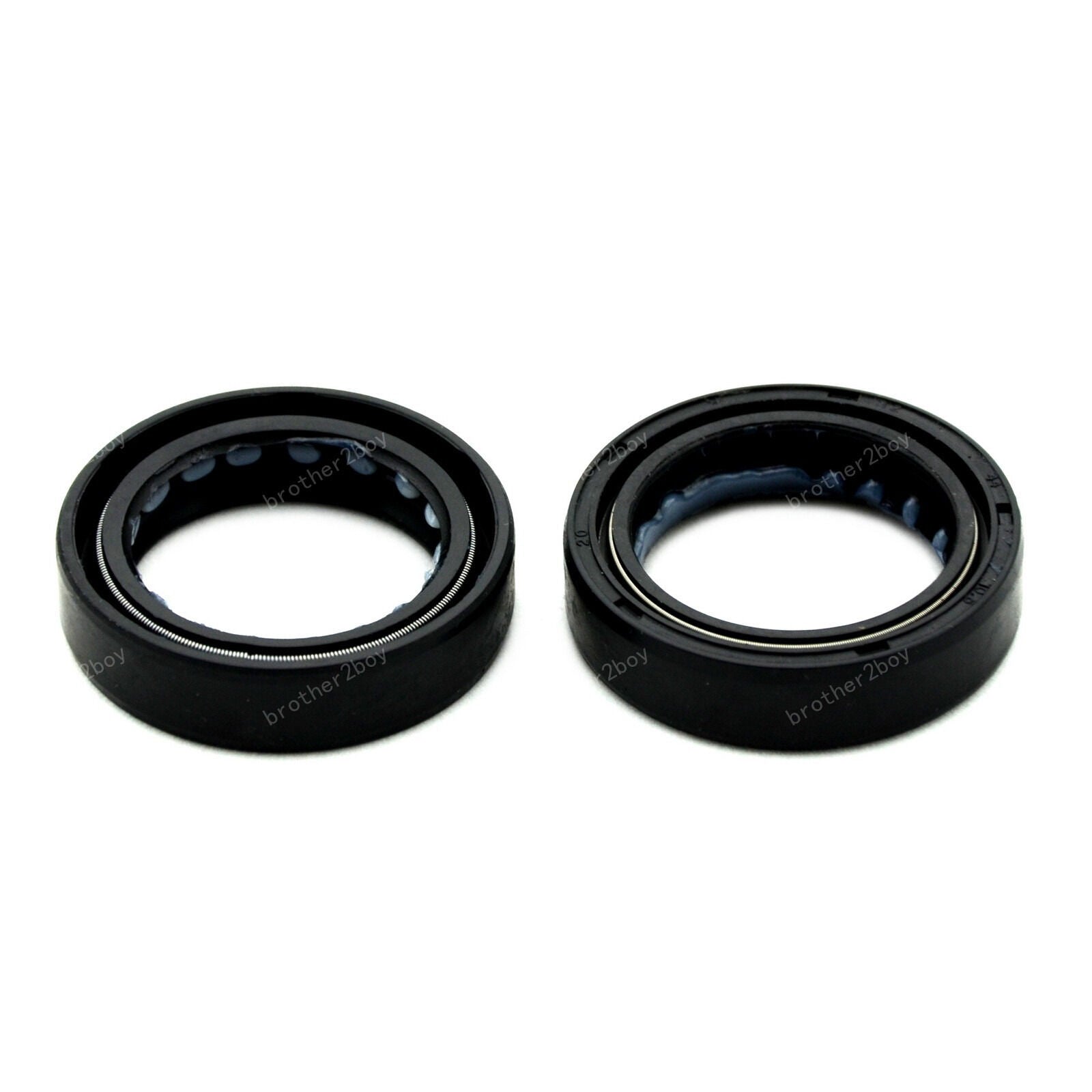 2 x Fork oil seals For Kawasaki KD175 Suzuki GN125 Yamaha XT12 YZ100