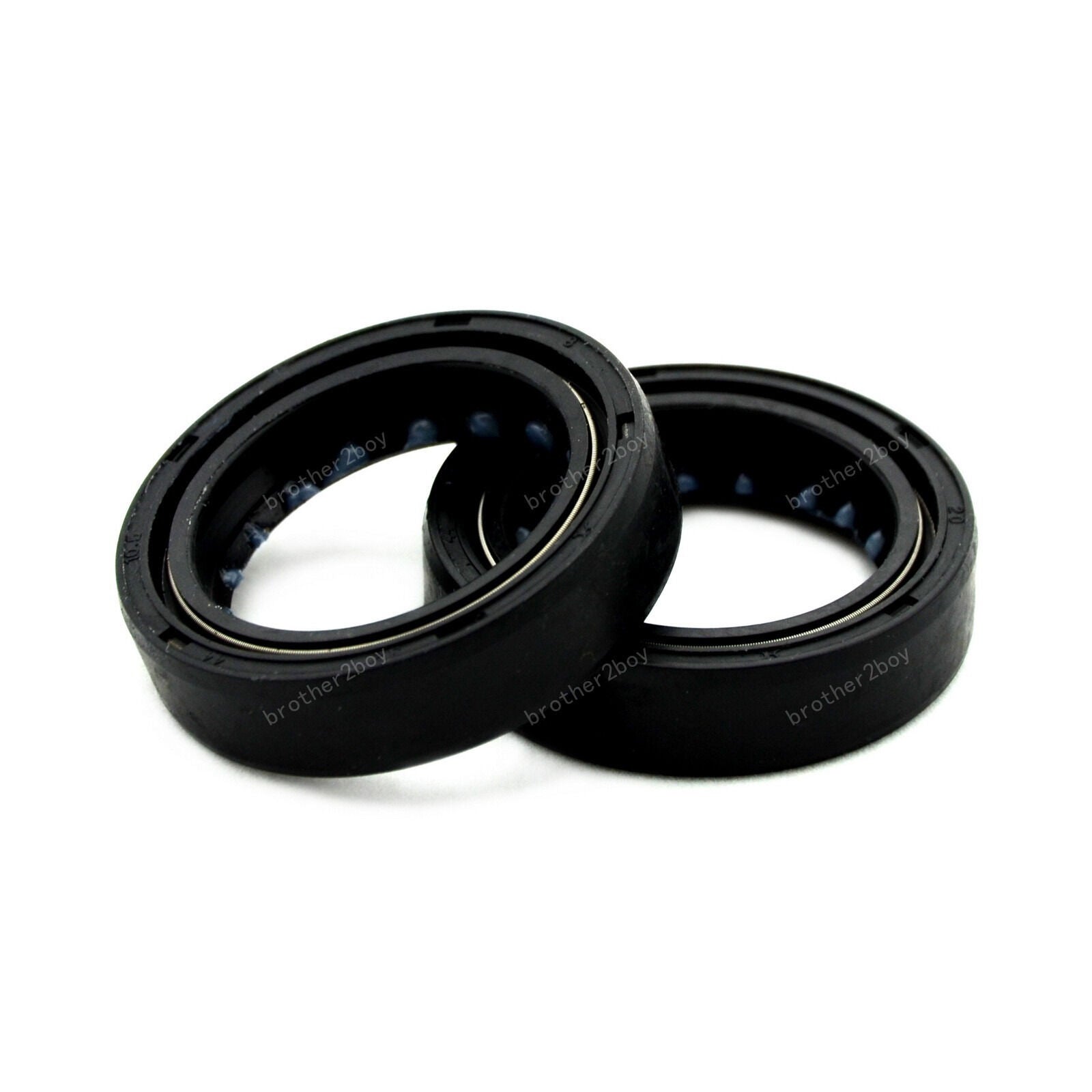 2 x Fork oil seals For Kawasaki KD175 Suzuki GN125 Yamaha XT12 YZ100