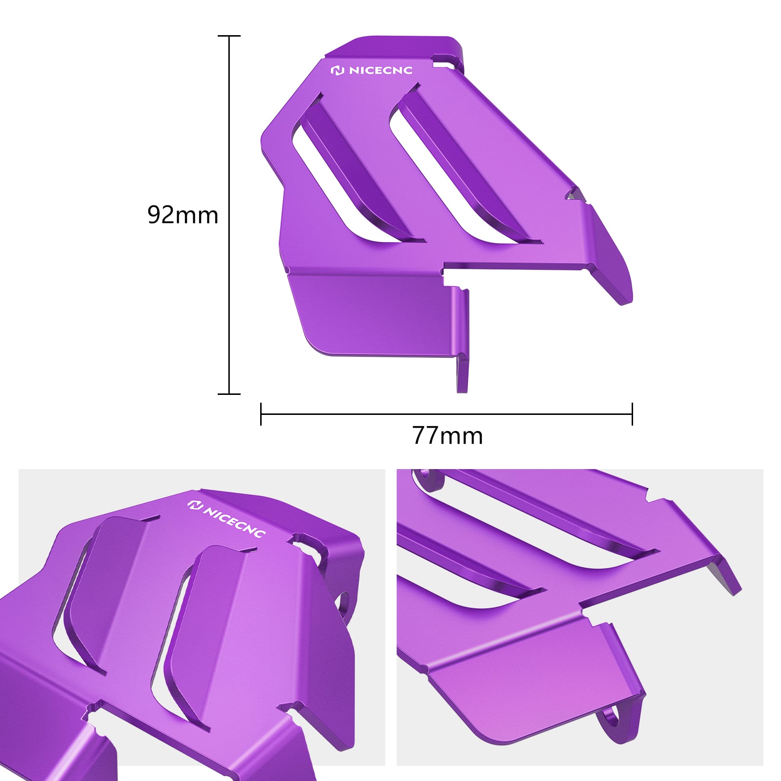 Front Brake Caliper Guard & Disc Guard For Surron Light Bee Segway X160 X260