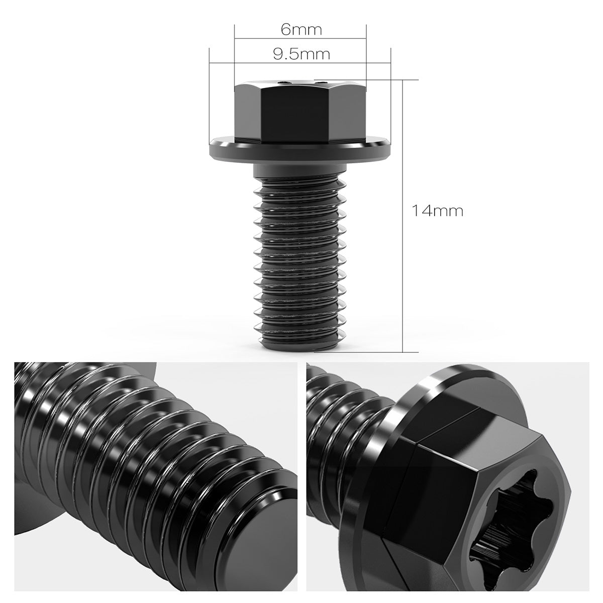 Front Brake Disc Pad Screws & Wheel Spacers For Surron Light Bee X/ S/ L1E Segway X160 X260