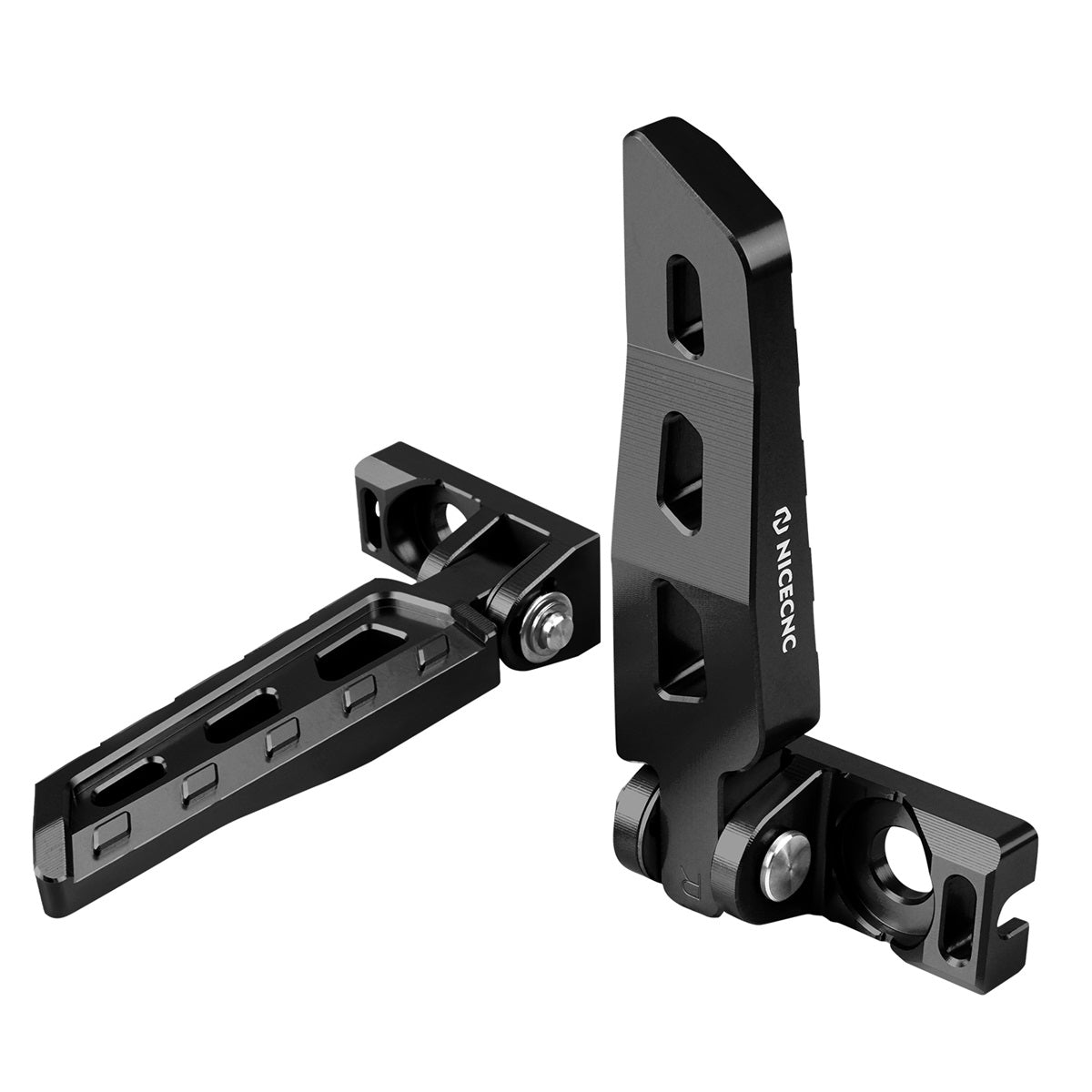 Chain Tensioner Adjuster Blocks & Rear Stund Pegs For Surron Light Bee X/ S/ L1E Segway X160 X260