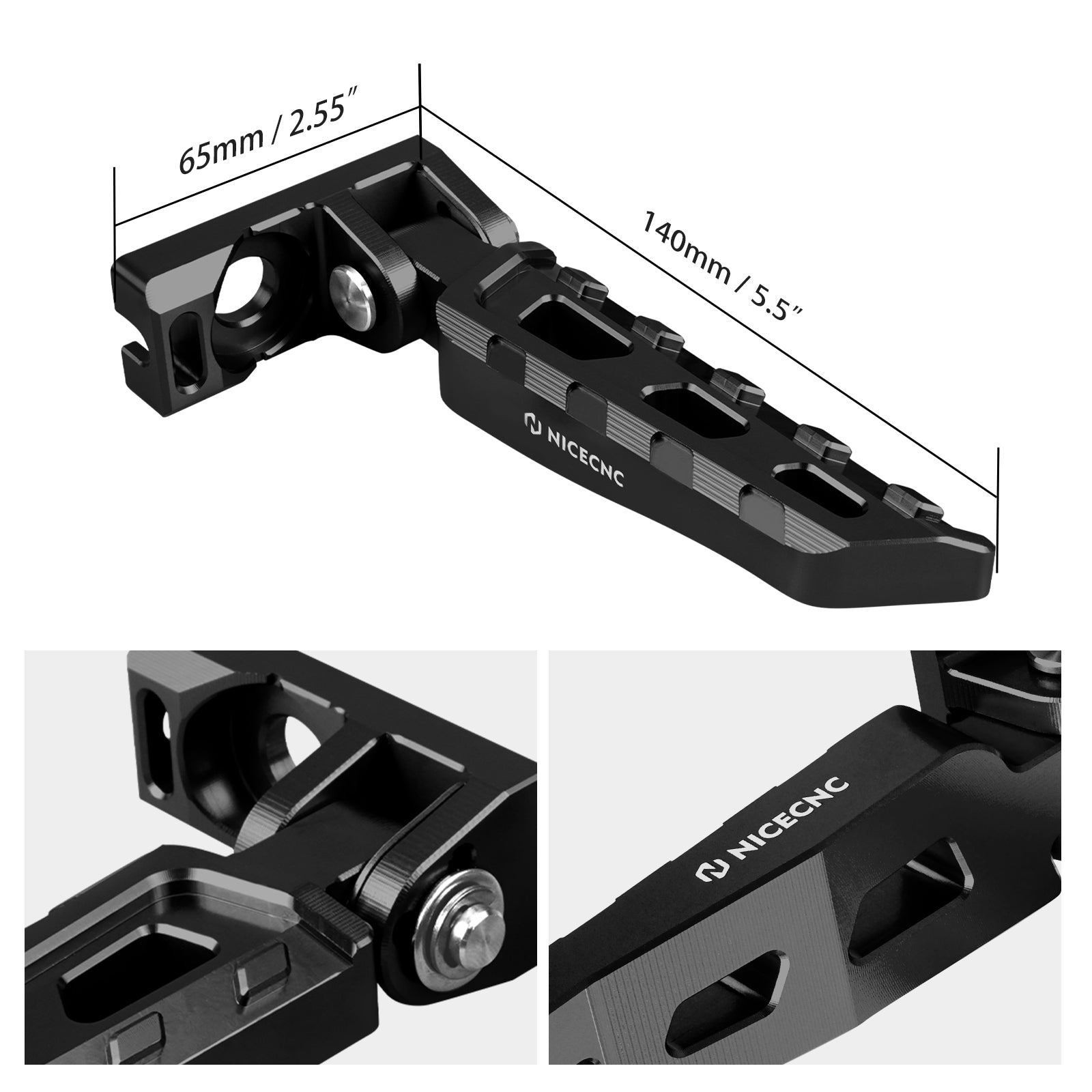 Chain Tensioner Adjuster Blocks Rear Axle Nut Wheel Spacers For Surron Light Bee Segway X160 X260