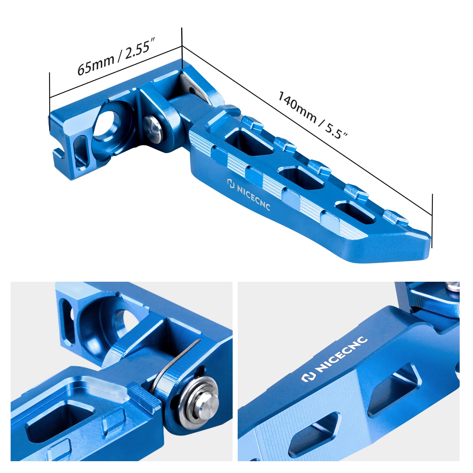 Chain Tensioner Adjuster Blocks Rear Axle Nut Wheel Spacers For Surron Light Bee Segway X160 X260