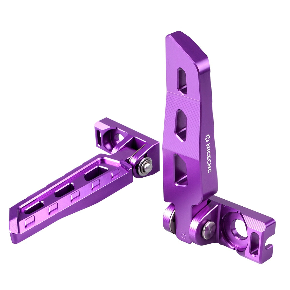 Chain Tensioner Adjuster Blocks & Rear Stund Pegs For Surron Light Bee X/ S/ L1E Segway X160 X260