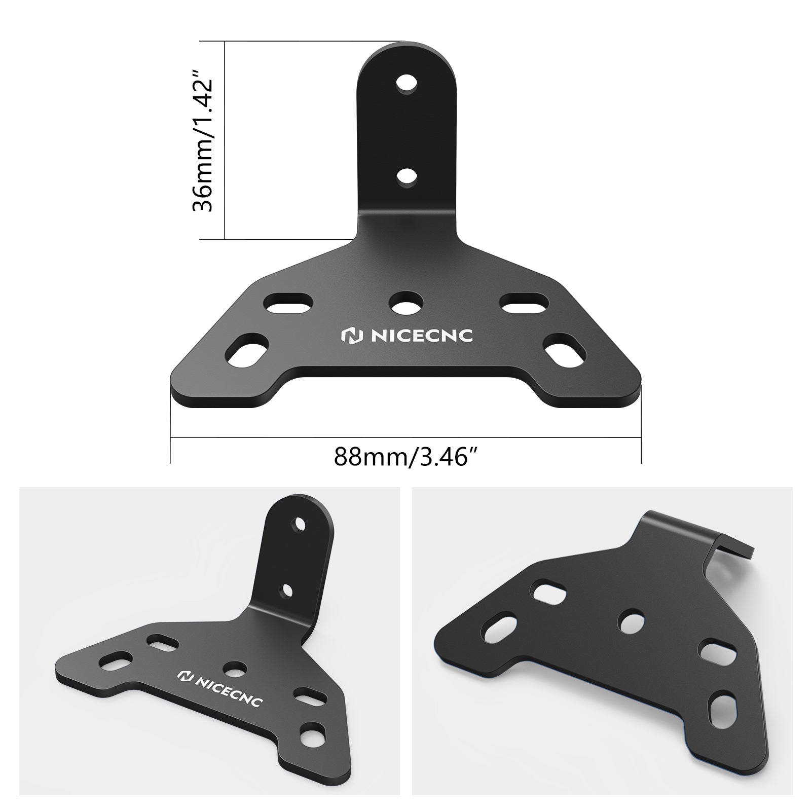 Tail Light Mounting Bracket Licence Plate Holder For Surron Light Bee X/ S/ L1E Segway X160 X260