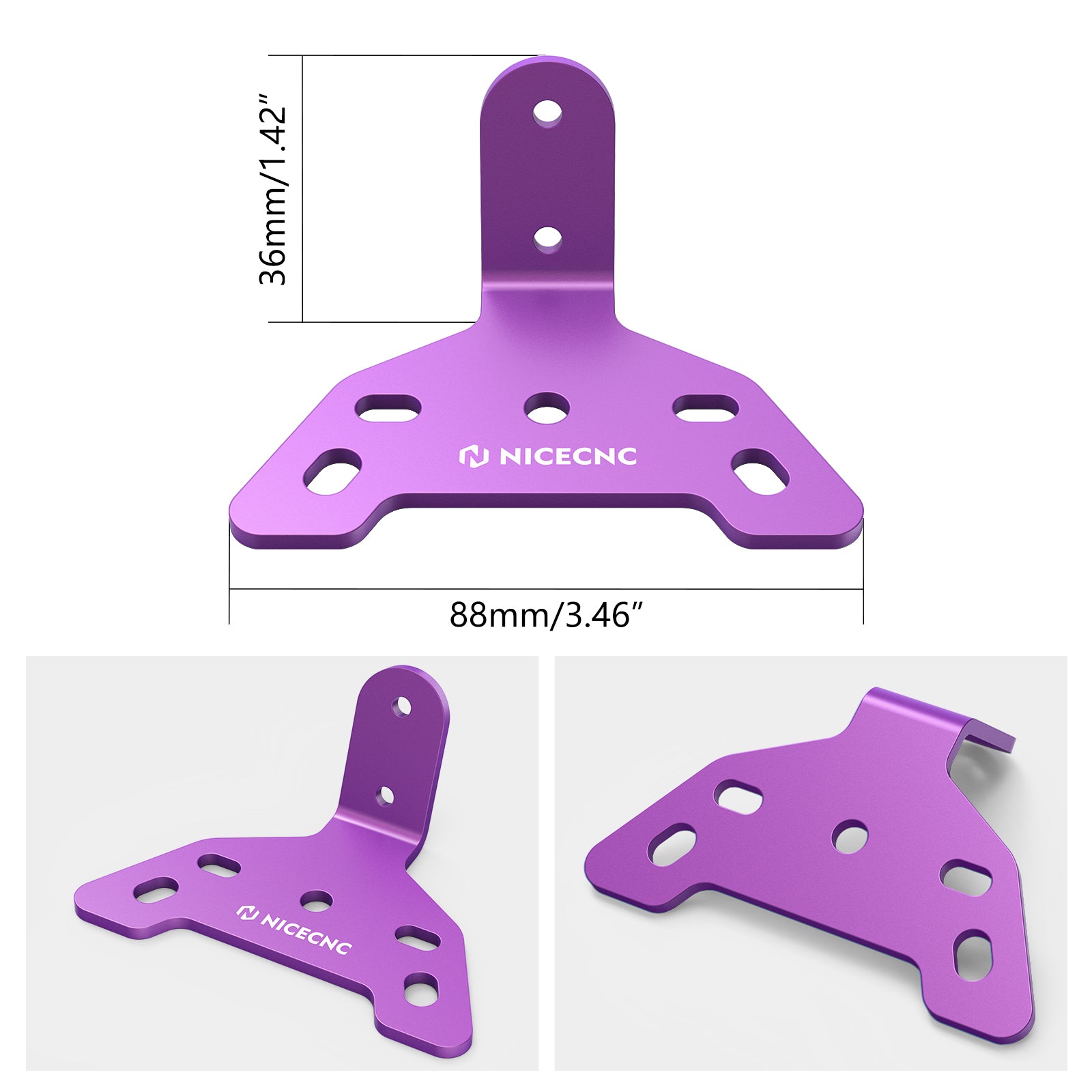 Tail Light Mounting Bracket Licence Plate Holder For Surron Light Bee X/ S/ L1E Segway X160 X260