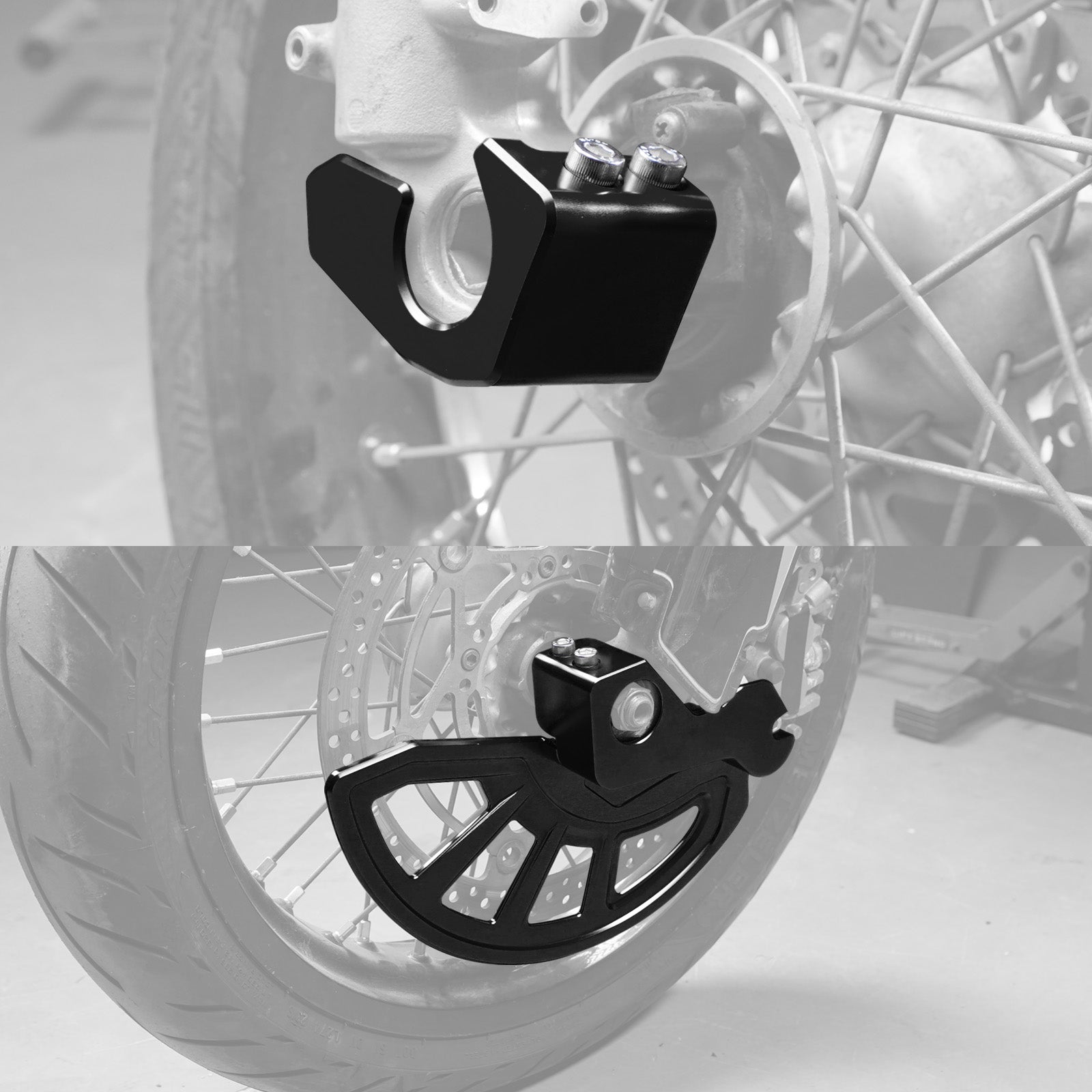 Front Brake Disc Guard For Suzuki DRZ400SM 2005-2024