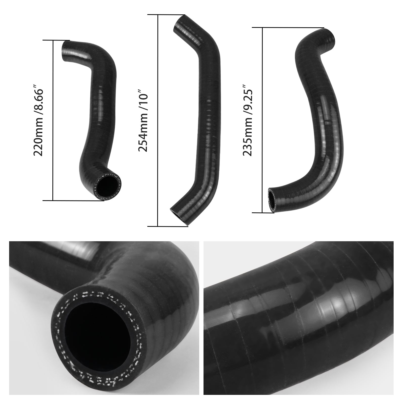 Silicone Radiator Hose Kit For 250 350 KTM XCF SXF Husqvarna FC FX FE Gas Gas 2024