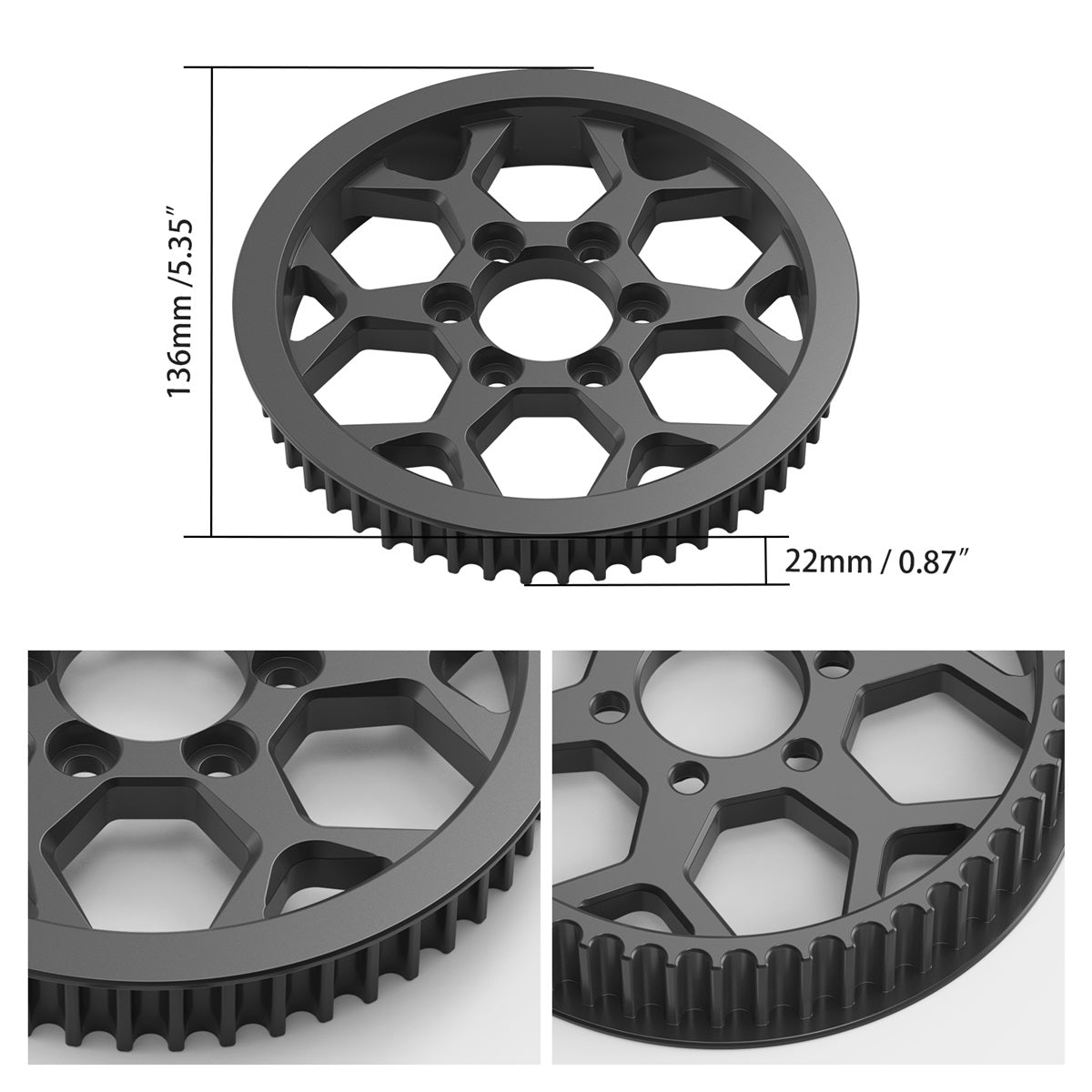 Secondary Pulley For Surron Light Bee X/ S/ L1E Segway X160 X260