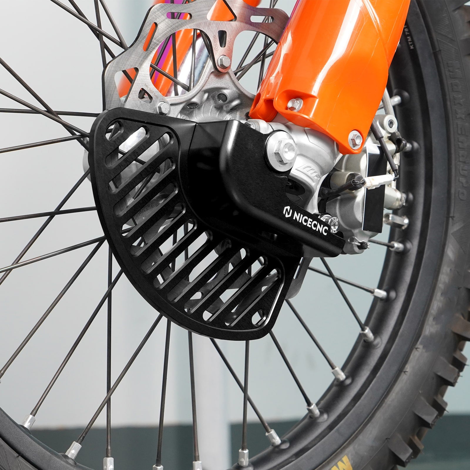 Front Brake Disc Guard Protector Cover For SHERCO KTM HUSQVARNA GAS GAS