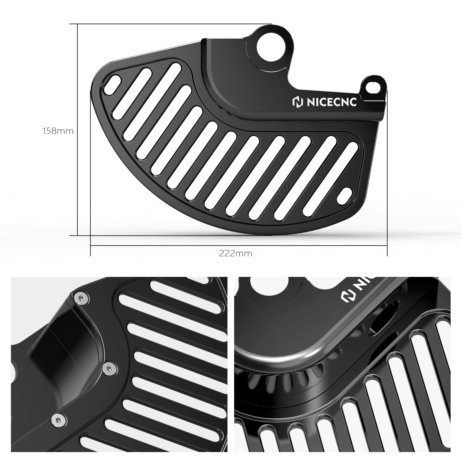 Front Brake Disc Guard Protector Cover For SHERCO KTM HUSQVARNA GAS GAS