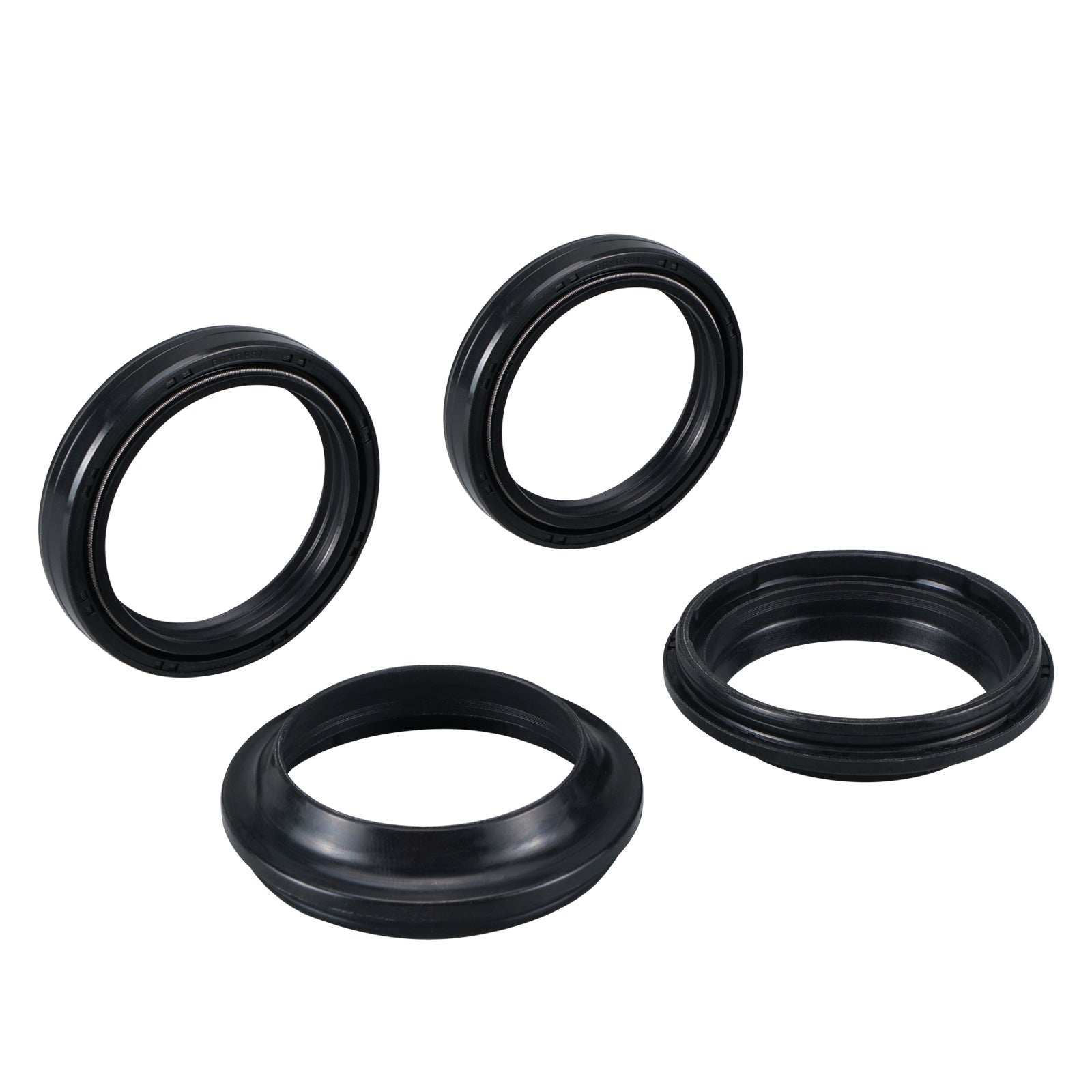 Front Fork Oil Seals Dust Seals Kit For Yamaha Kawasaki Honda Triumph