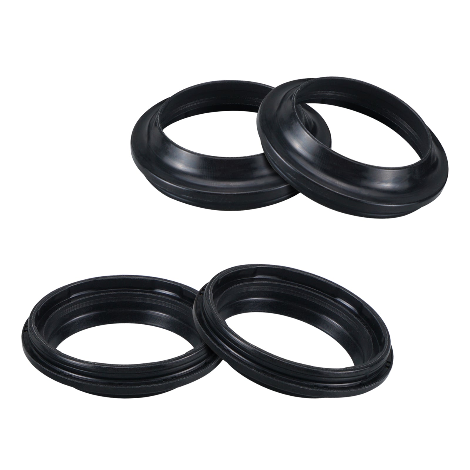 Front Fork Oil Seals Dust Seals Kit For Yamaha Kawasaki Honda Triumph