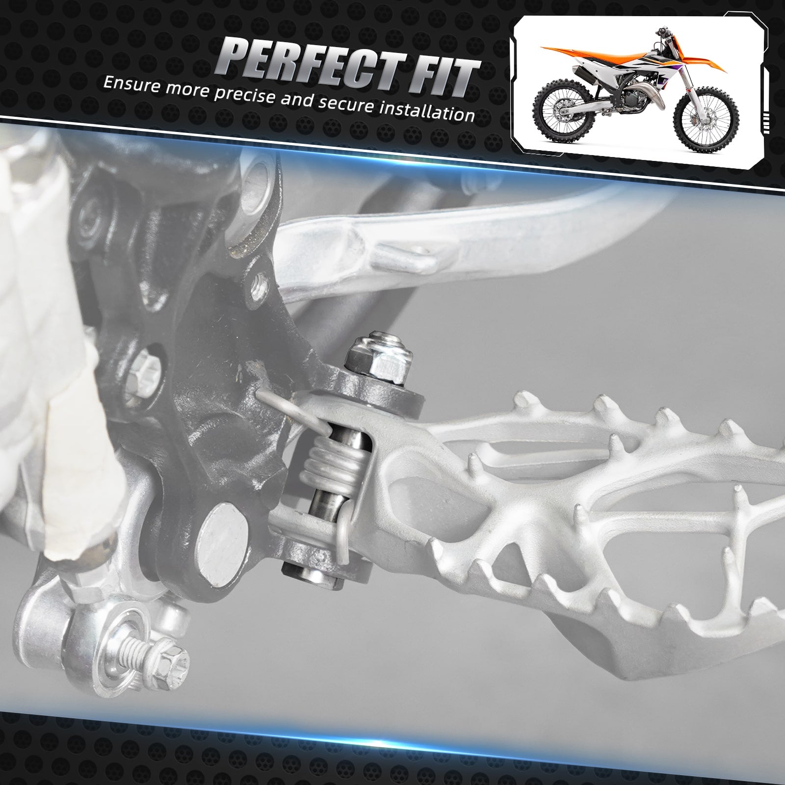 Forged Foot Pegs For KTM 350 500 EXC-F 2024