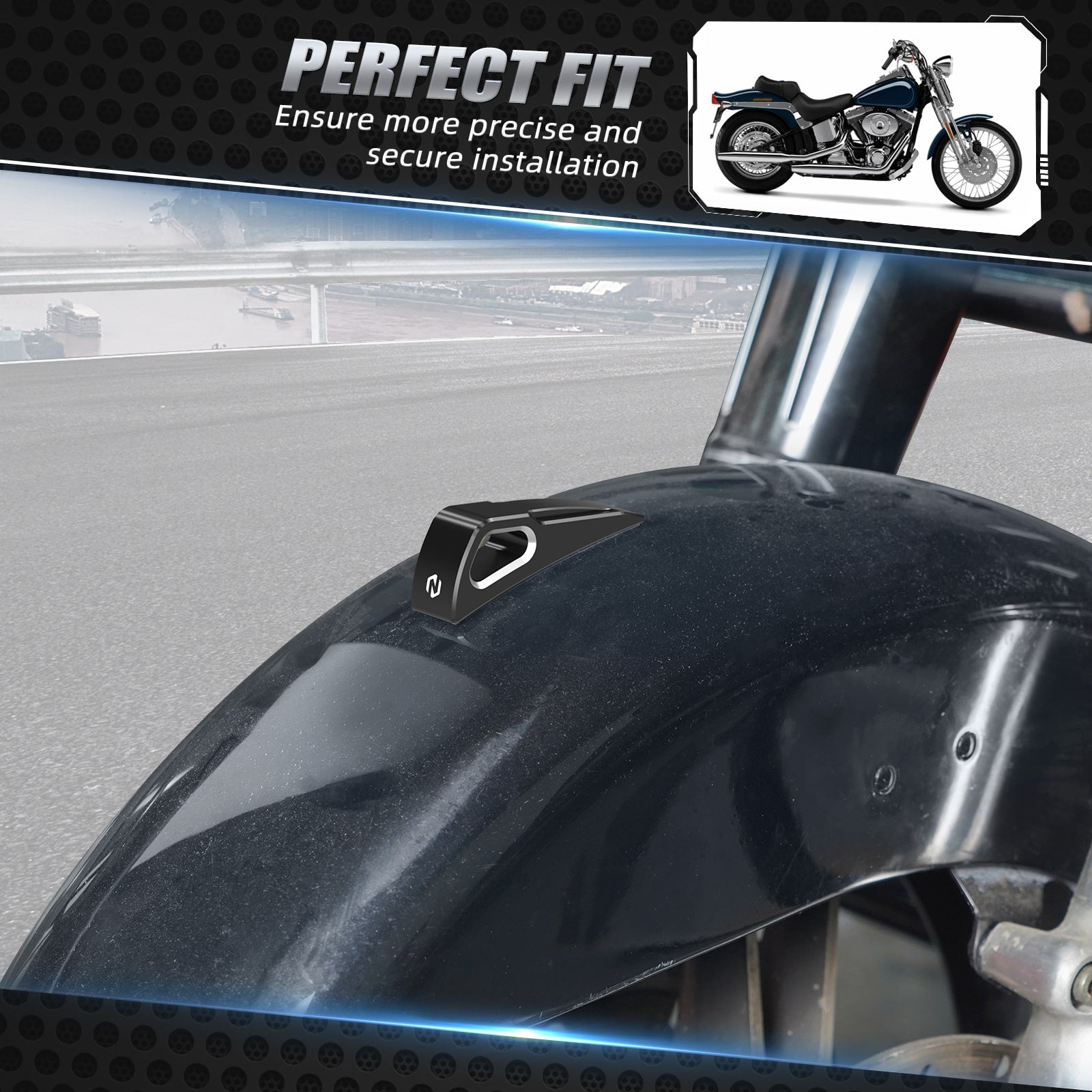 Front Fender Trim For Harley Davidson Road Glide Road King Street Glide Ultra Limited