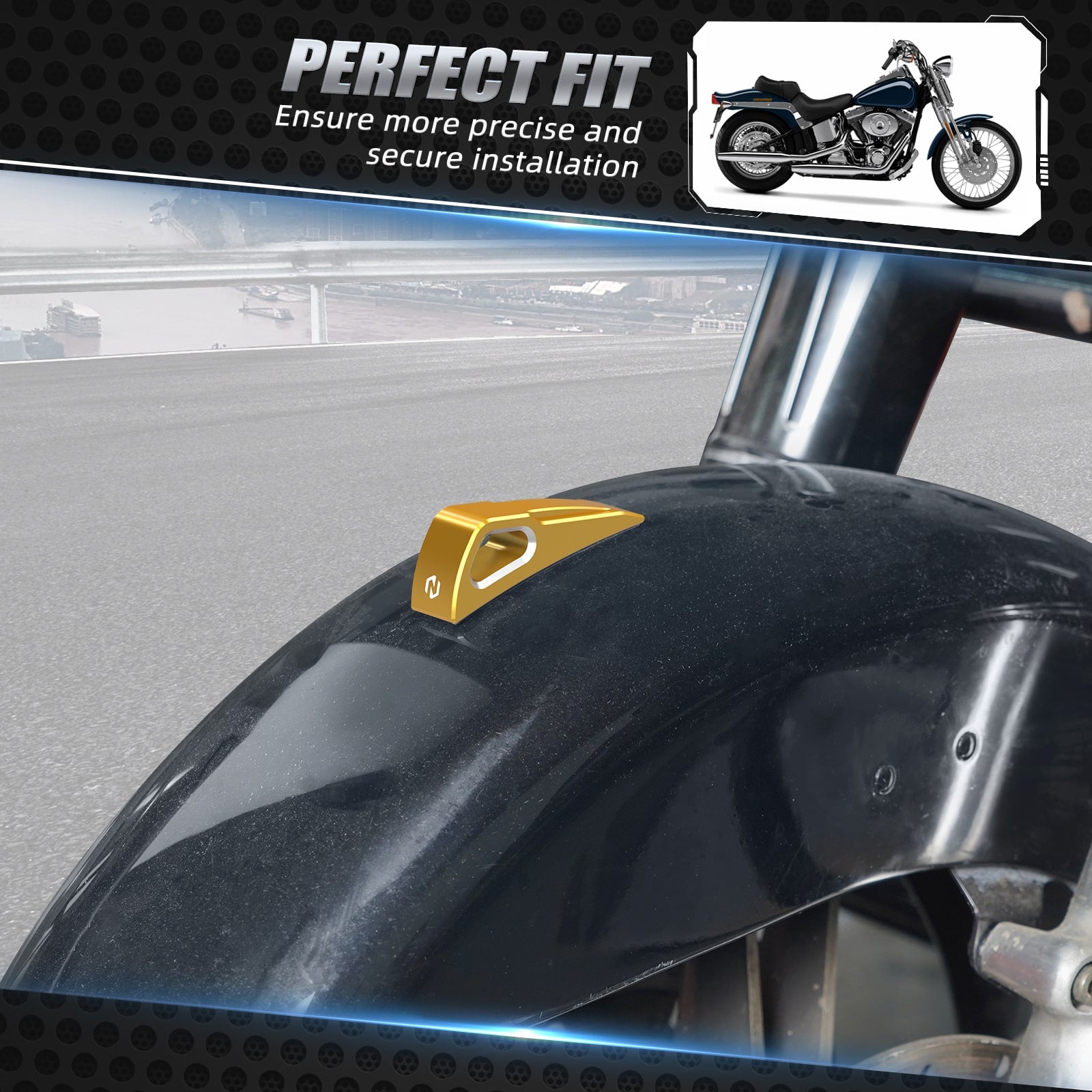 Front Fender Trim For Harley Davidson Road Glide Road King Street Glide Ultra Limited