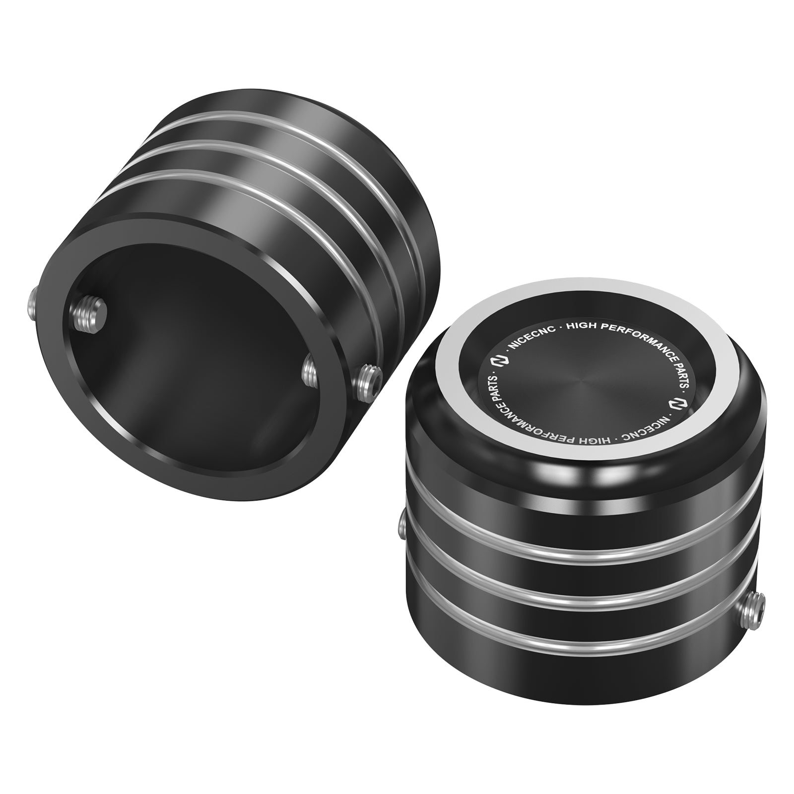 Front Axle Nut Covers Caps For Harley Davidson Sportster 1200 Iron 883 Forty Eight