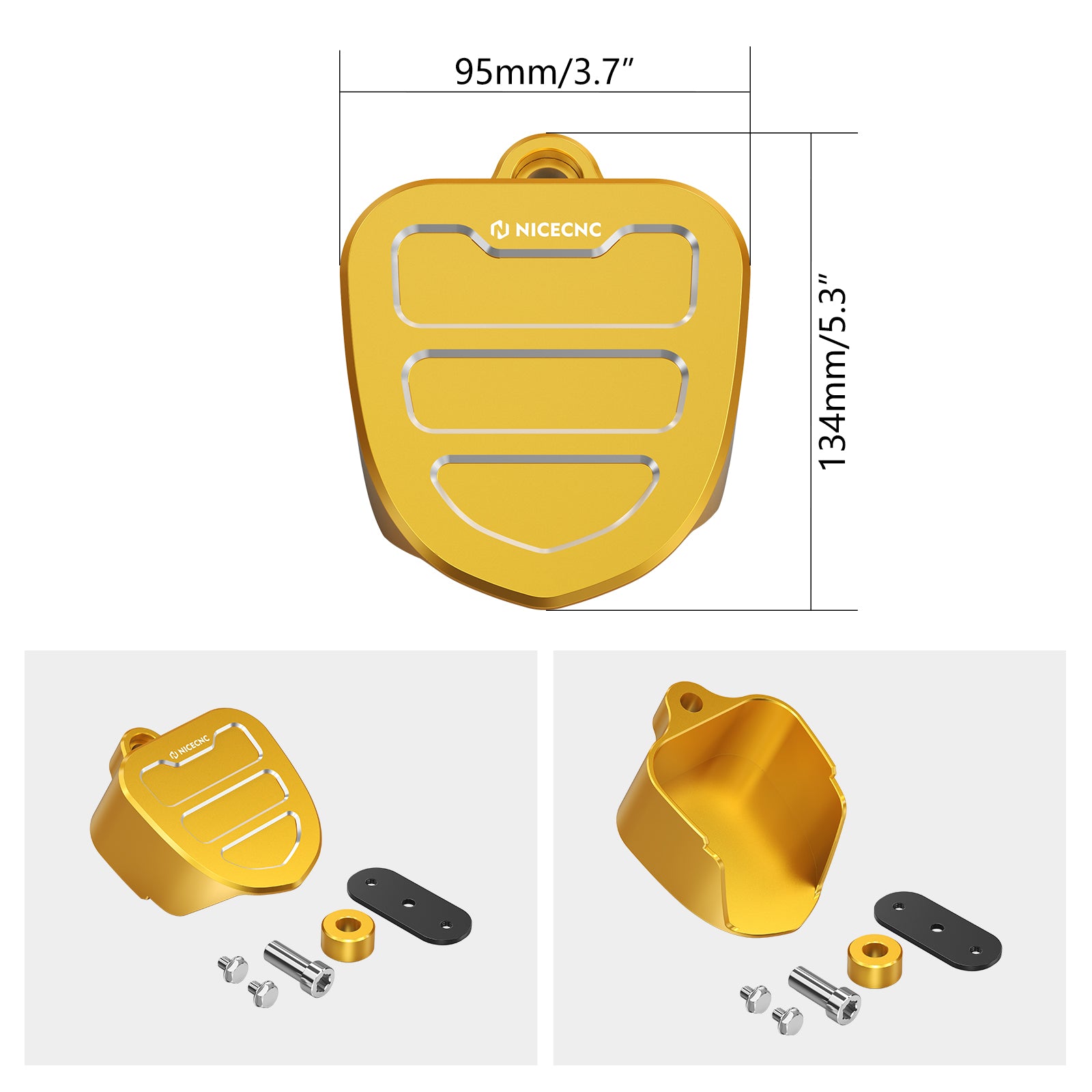 Horn Decorative Trim Cover Kit For Harley Davidson Road King Tri Glide Road Glide Street Glide