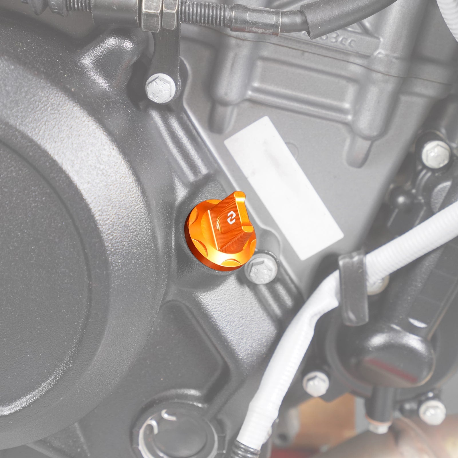 Oil Filler Plug Cover Cap with O-ring For KTM 390 250 125 Duke 2024