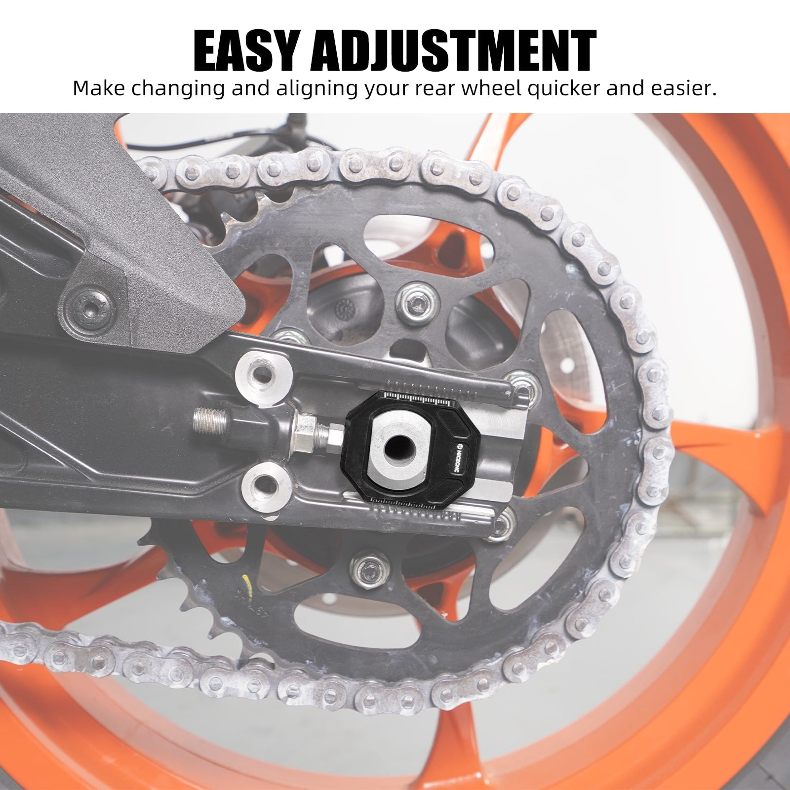 Chain Tension Adjuster Kit For KTM 125 250 390 Duke 2024