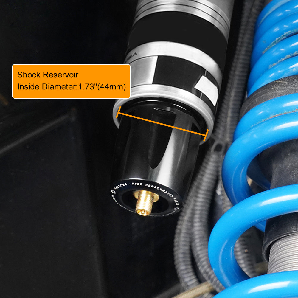 High Volume Nitrogen Suspension Reservoir Replacement Expansion Endcaps