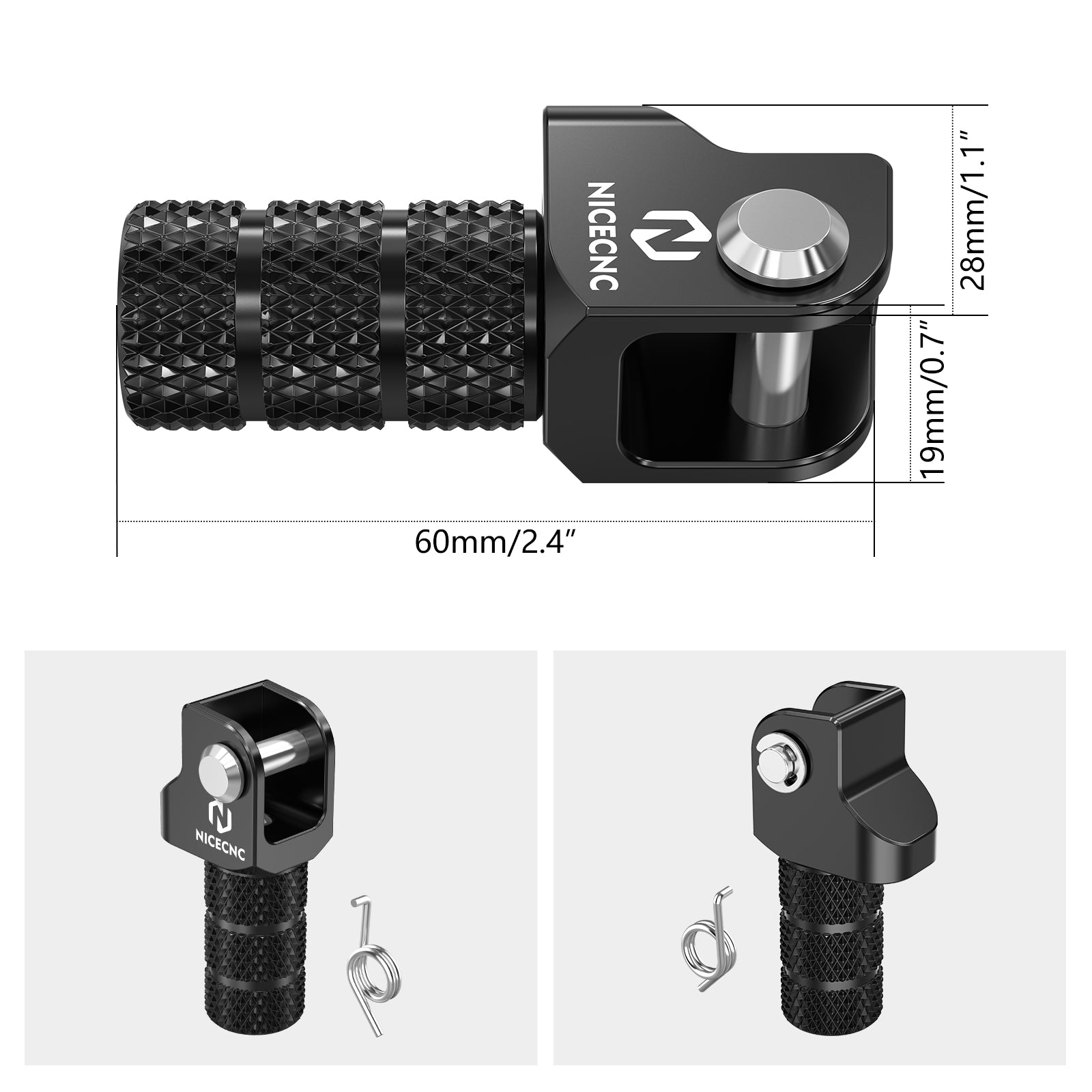 Adjustable Gear Shift Lever Tip For KTM 125-500 EXC-F XCW 690 Enduro R Husqvarna 125-501 TE/FE/TC/FC 701