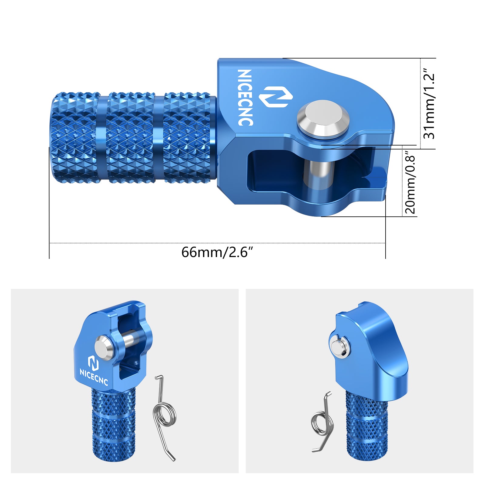 Adjustable Shift Lever Tip For KTM 125-500 XCF EXCF XCW 2017-2024 Husqvarna 125-501 GasGas