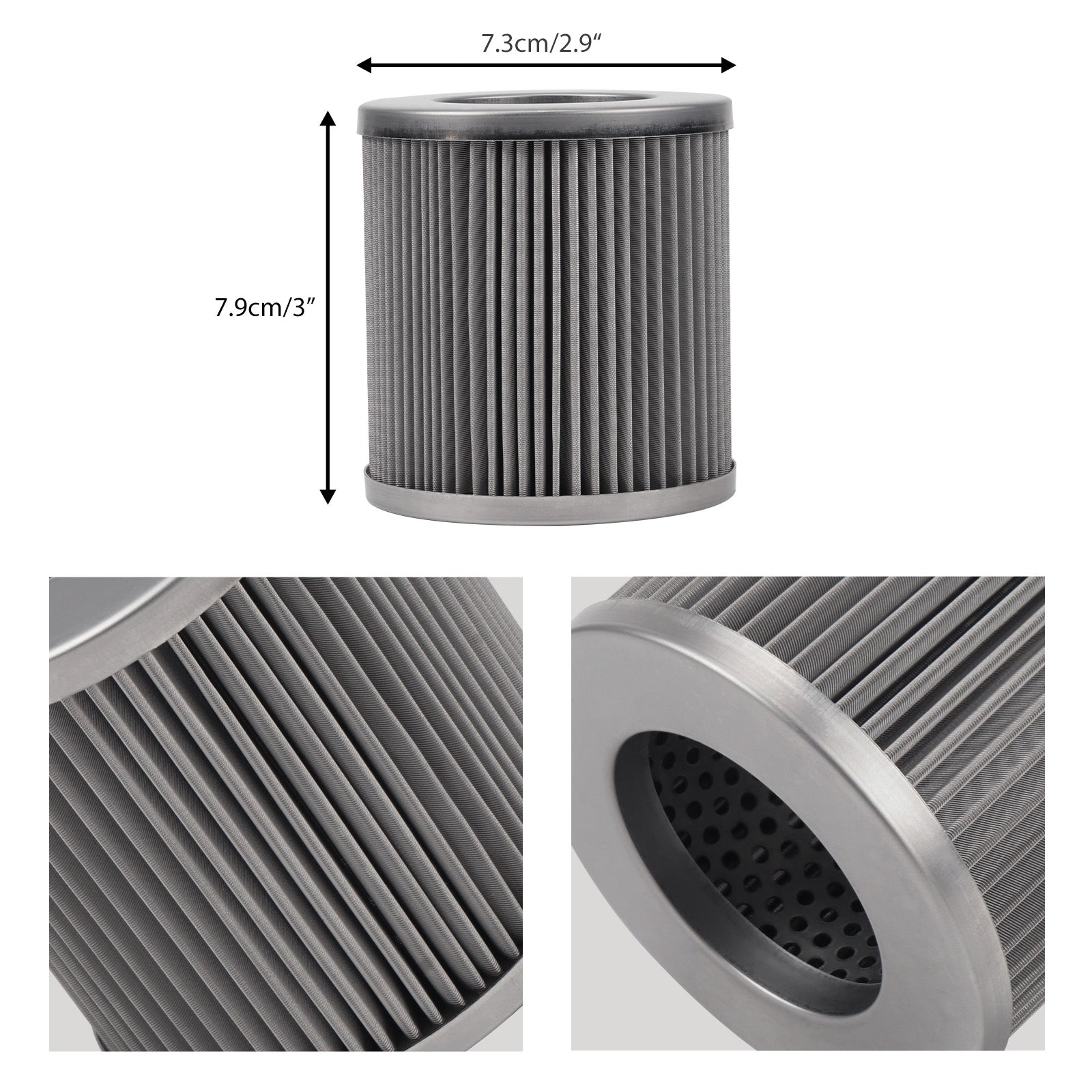 Stainless Steel Oil Filter For BMW N20 N52 N54 N55 E90 E92 F30 F32 E60 F20 F22 F10 F34 F80