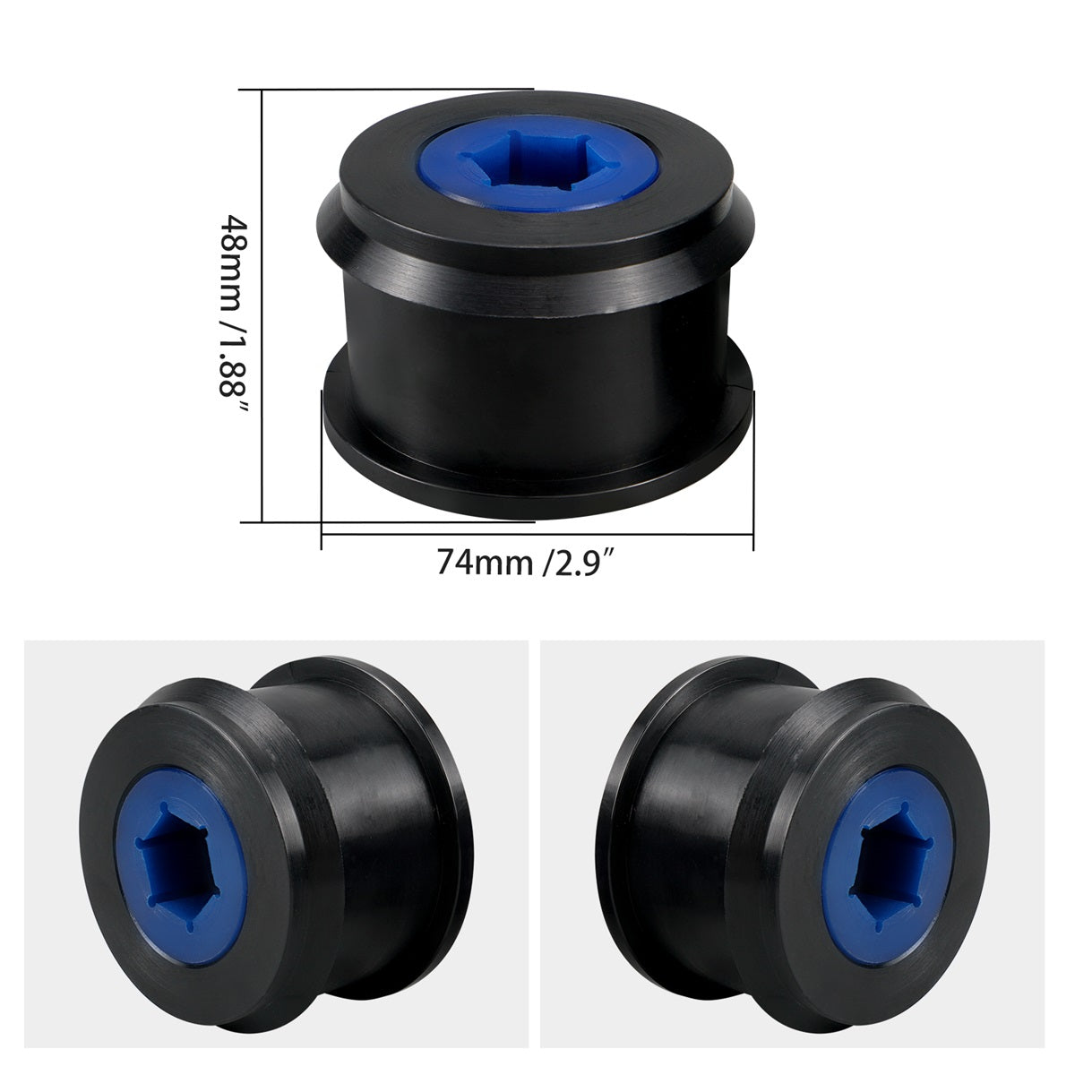 Poly Front Control Arm Bushings Kit For BMW E46 Z4 E85 E86