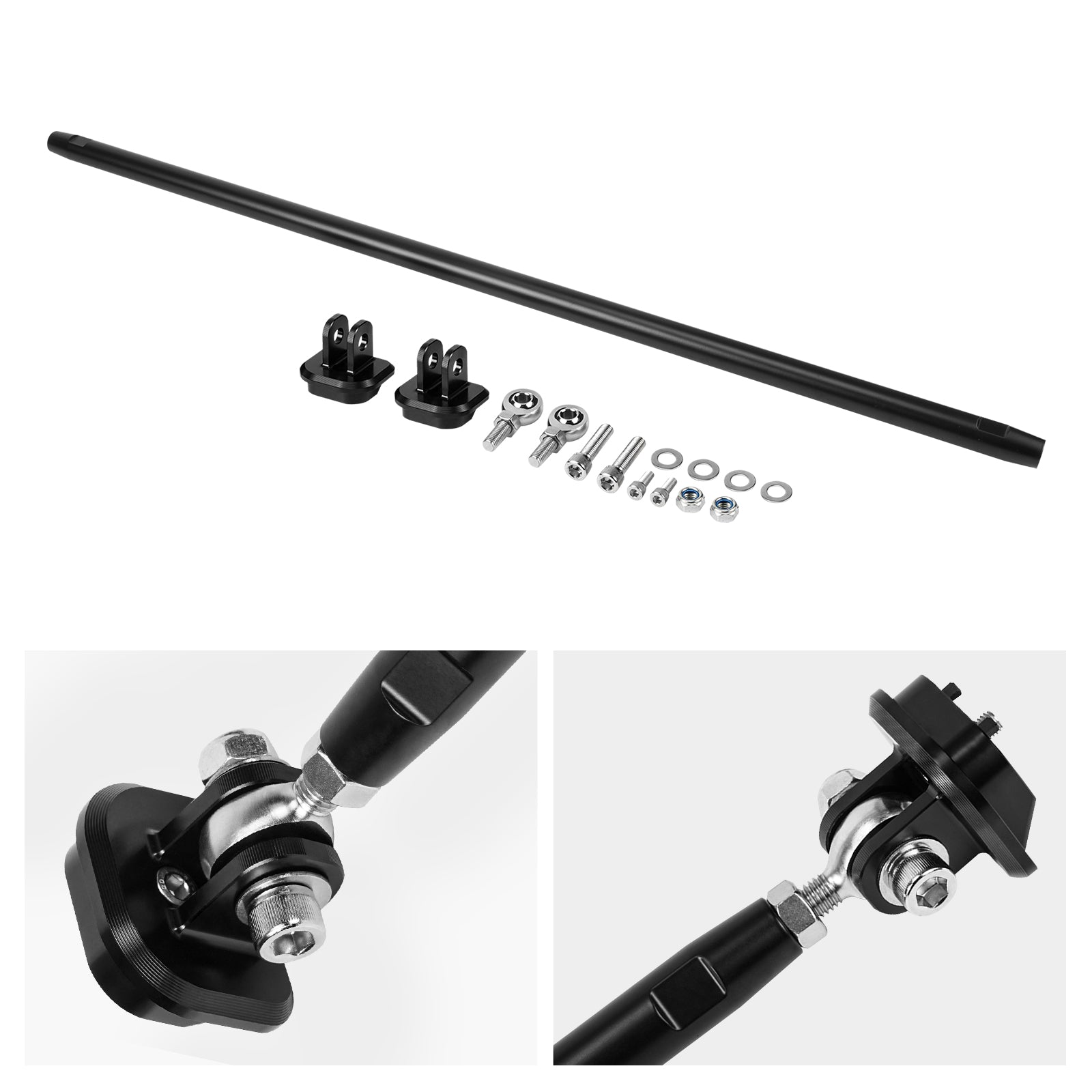 Adjustable Rear Strut Chassis Brace For VW MK7 Golf/GTI Audi A3 8V