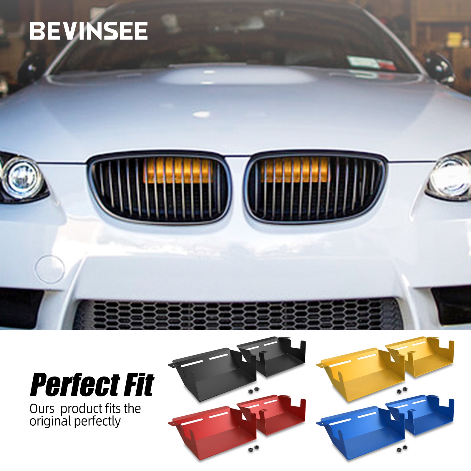 Dynamic Air Intake Scoops for BMW E90 E92 E93 335i 328i  N54 N55