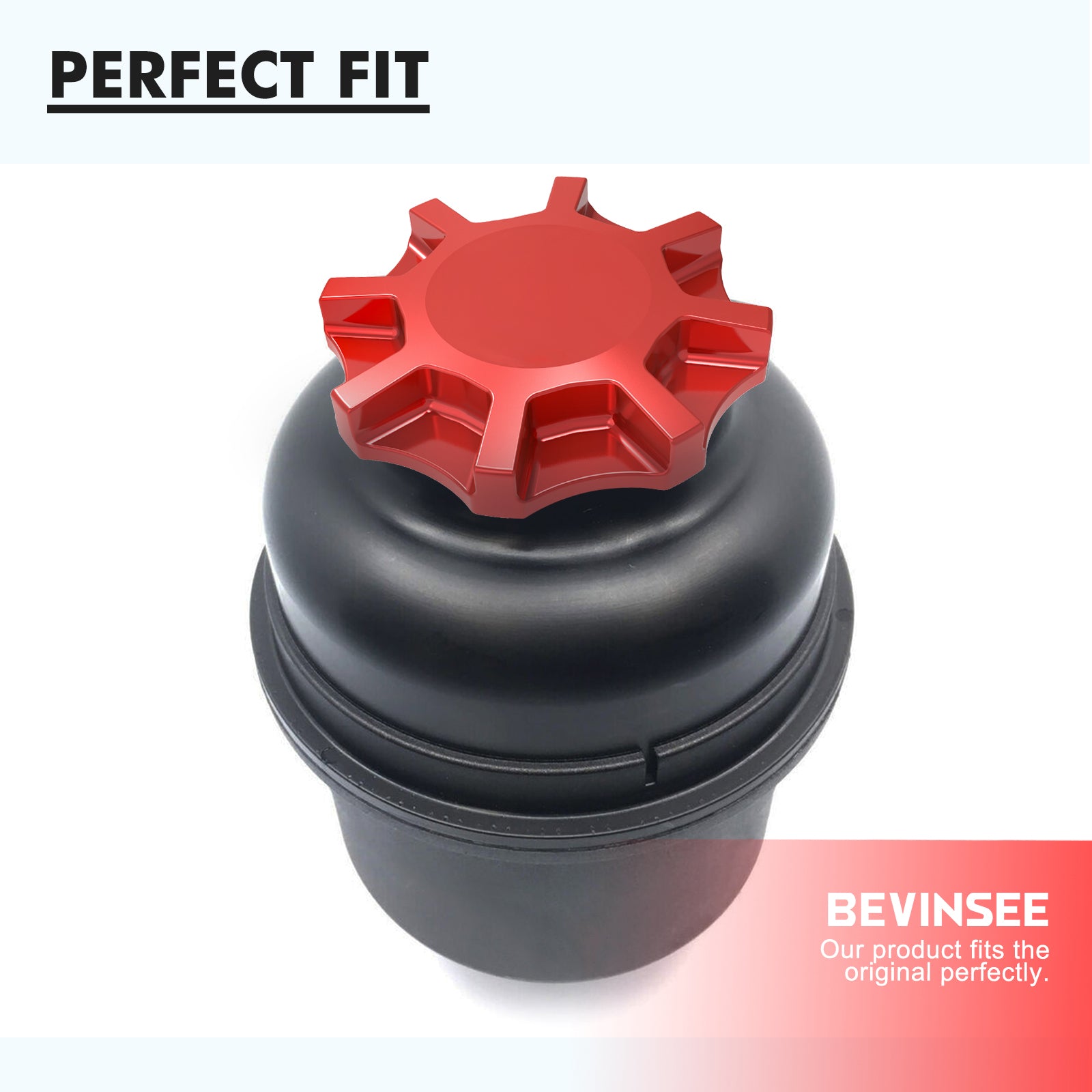 Aluminum Power Steering Reservoir Cap For BMW E36 E46 E90 E39 Z4 E82 N54 N52 N55 N20 M54 M52 N46 M57