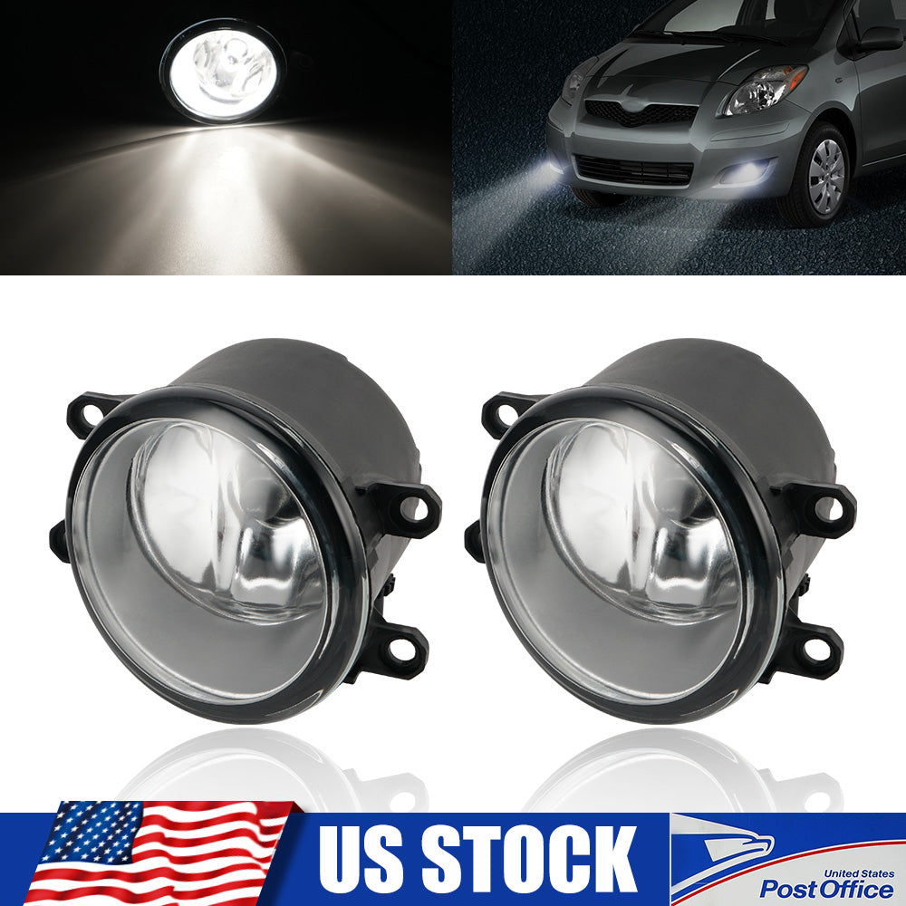 Front Bumper Driving Fog Light w/ Bezel Switch For Toyota Corolla 2011 2012 2013