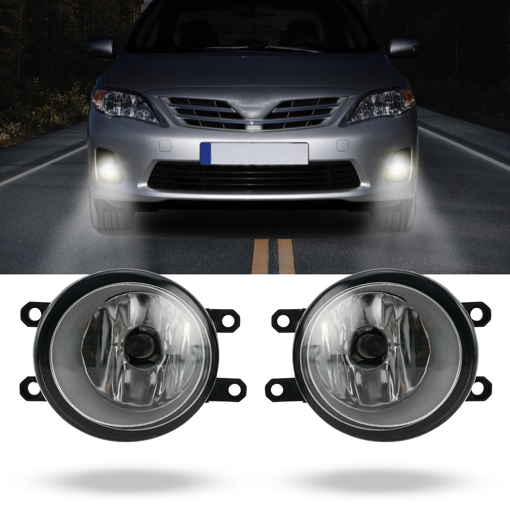 Front Bumper Driving Fog Light w/ Bezel Switch For Toyota Corolla 2011 2012 2013