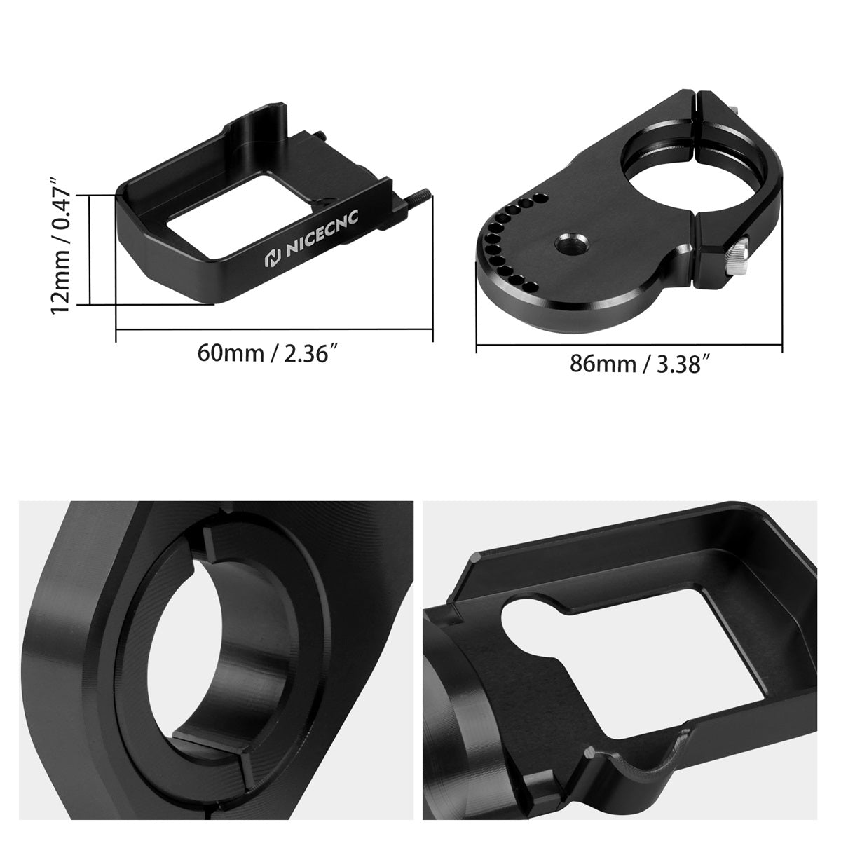 Digital Display Relocation Bracket For Surron Light Bee X/ S/ L1E Segway X160 X260