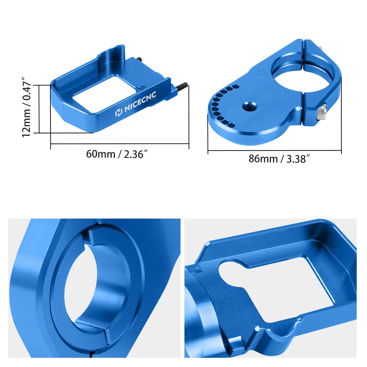 Digital Display Relocation Bracket For Surron Light Bee X/ S/ L1E Segway X160 X260