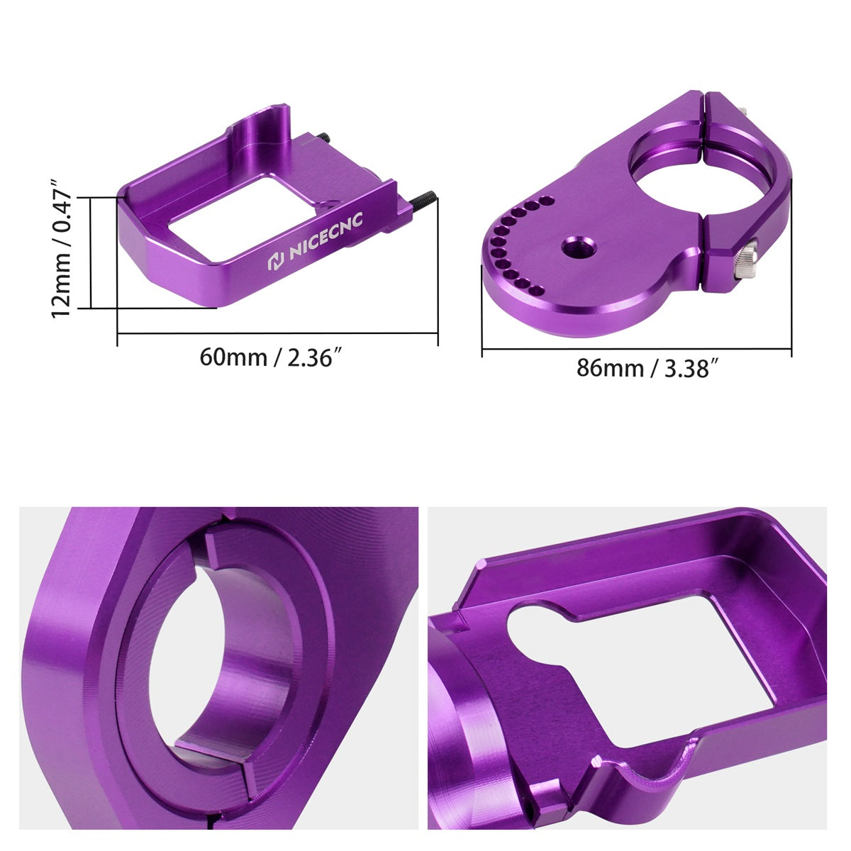 Digital Display Relocation Bracket For Surron Light Bee X/ S/ L1E Segway X160 X260