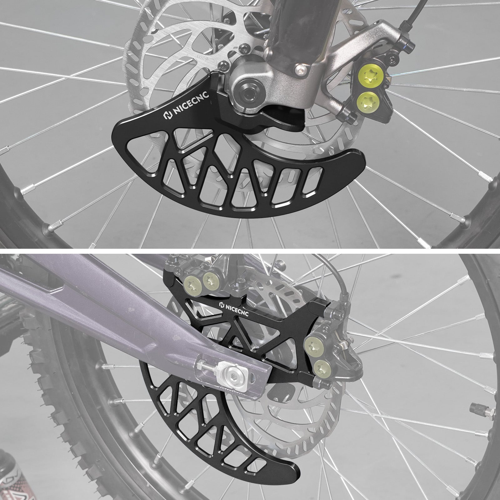 Rear Brake Disc Sprocket Caliper Guard For Surron Light Bee X/ S/ L1E Segway X160 X260