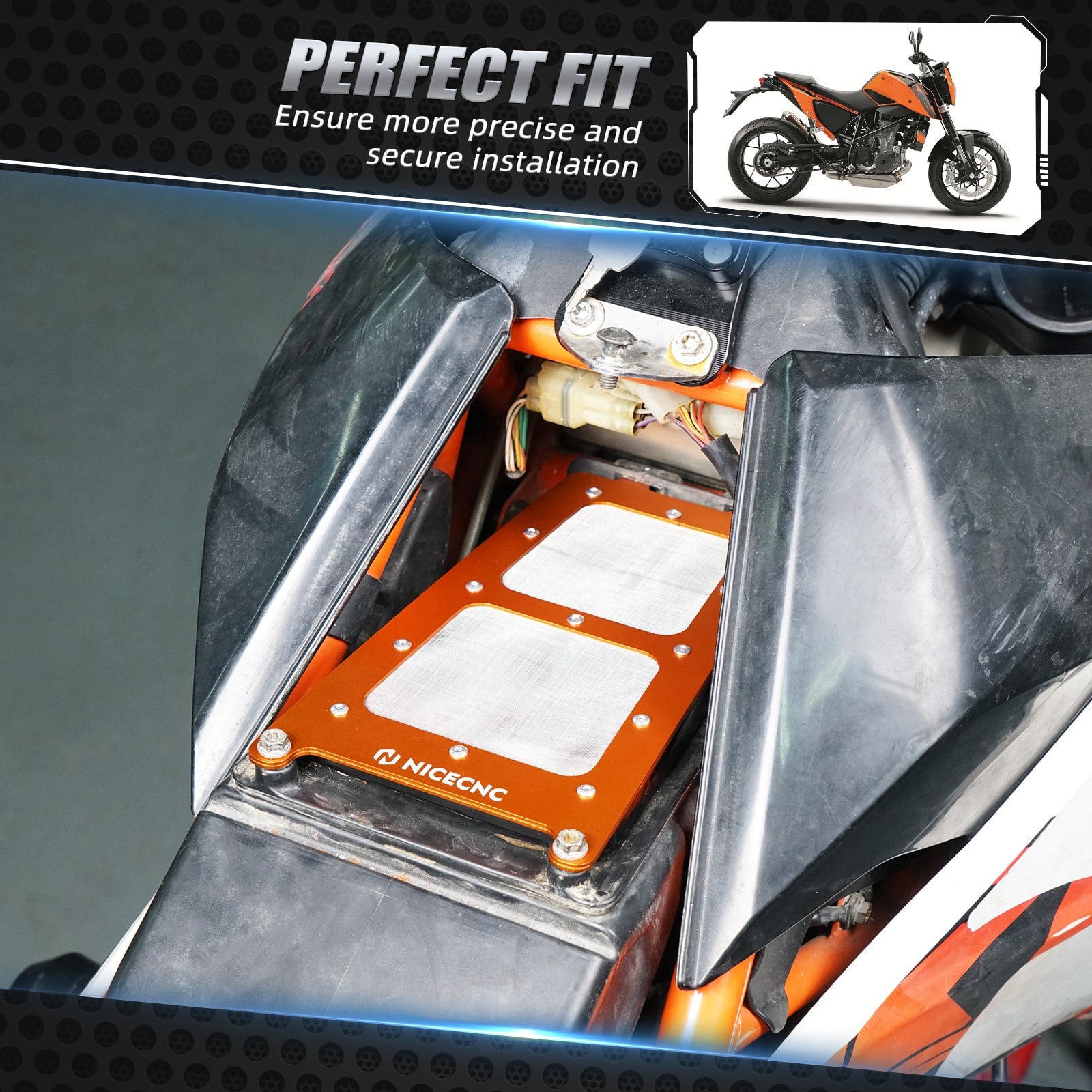 Air Filter Box Top Cover for KTM 690 Enduro R/SMC Husqvarna 701