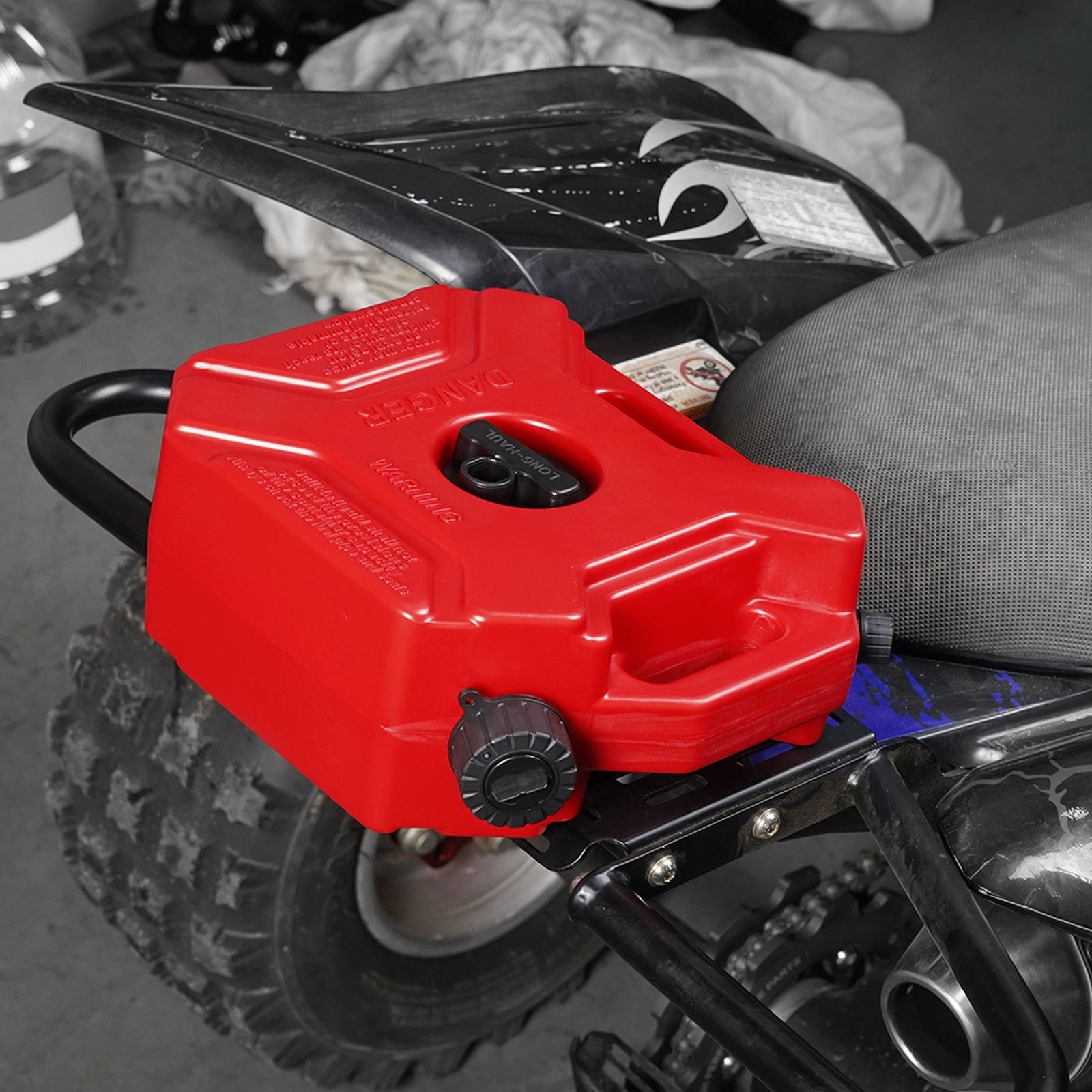1.3GL/5L Portable Gas Fuel Tank Jerry Can For ATV UTV Bikes