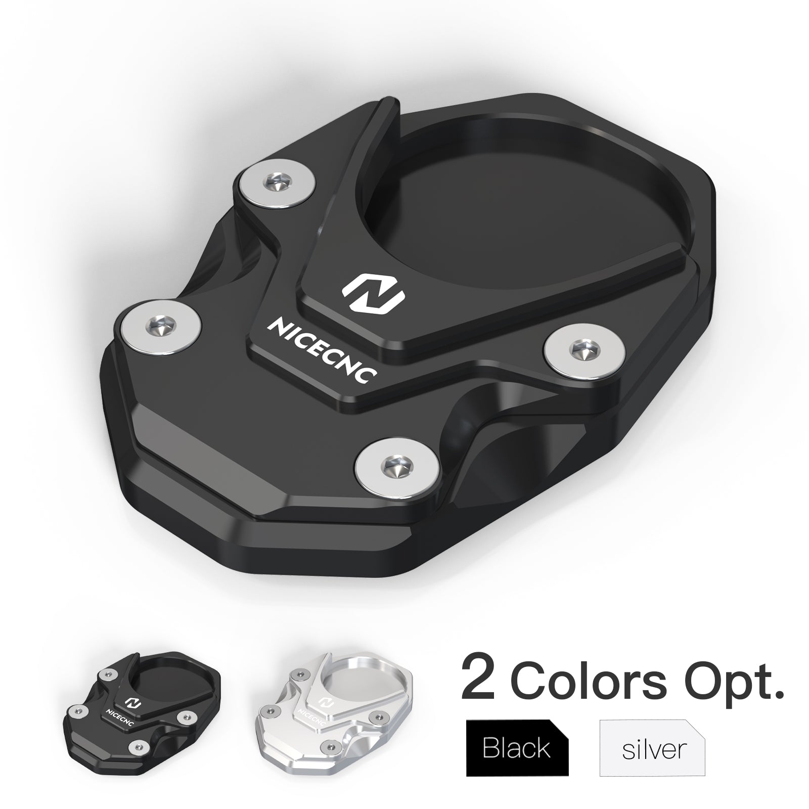 Parking System | Motorcycle Kickstand Extension Plate