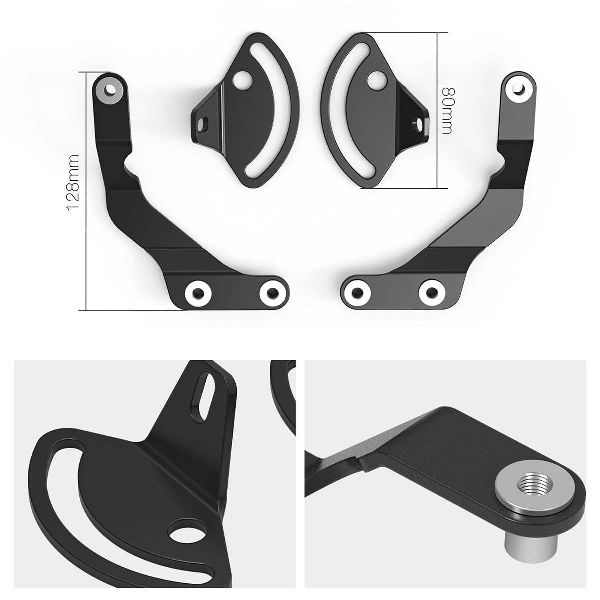 Windscreen Stabilizer Kit For BMW R1200GS Adv 14-19 R1250GS Adv 2018-2024