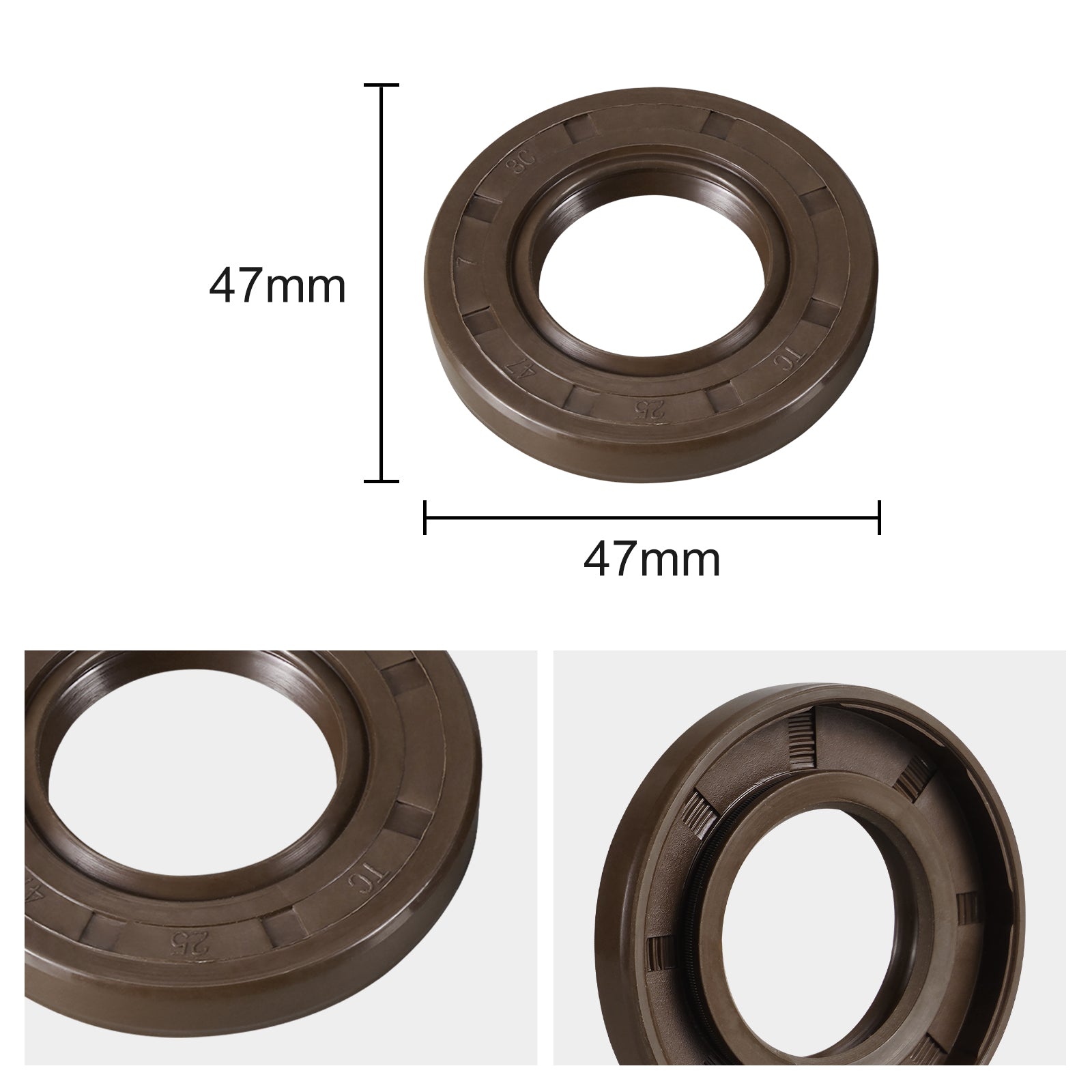 UTV Drive Shaft Oil Seal Fluororubber For Can-Am Defender HD10 Commander 1000