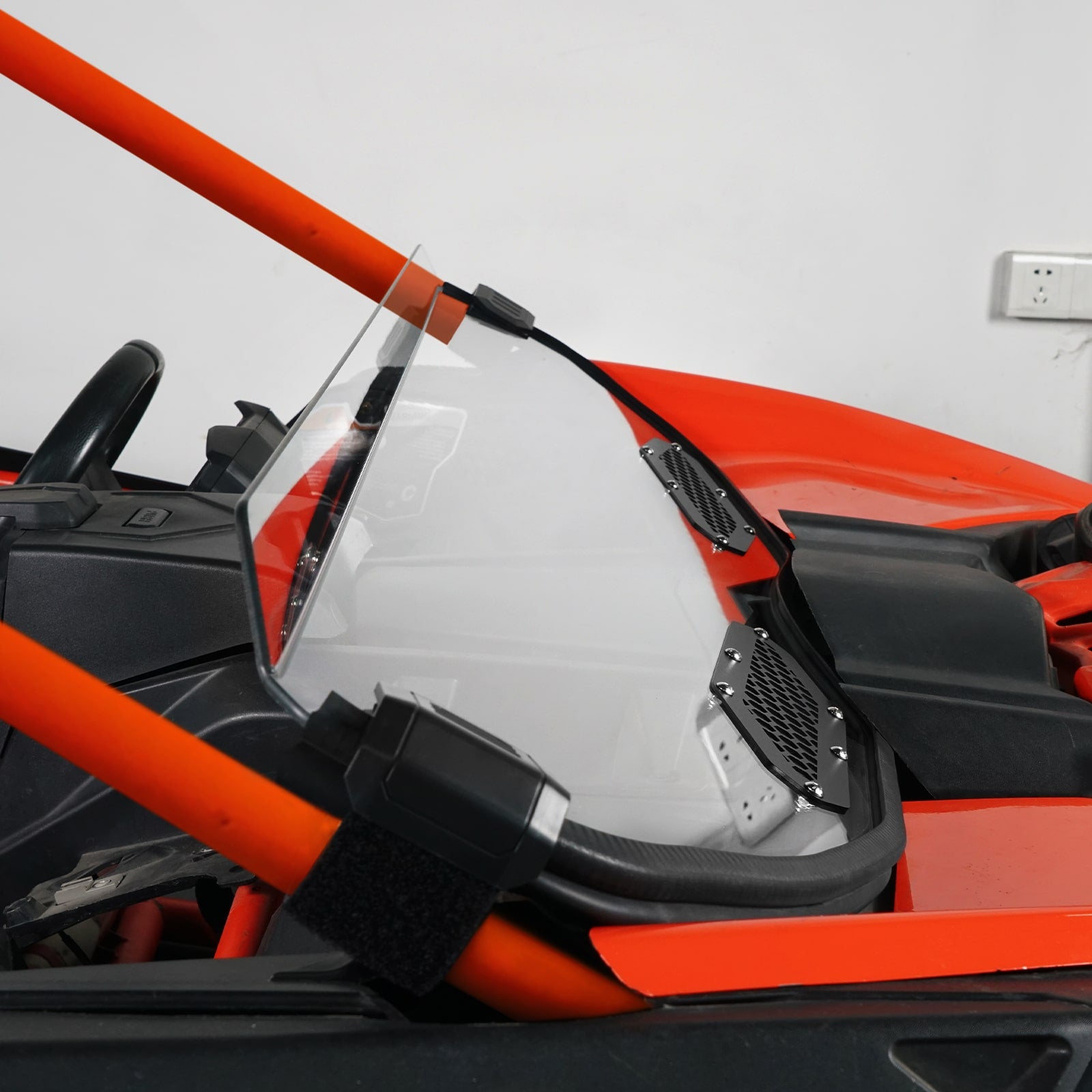 Front Half Windshield Hard Coating UV Resistant For Can-Am X3 2017-2024